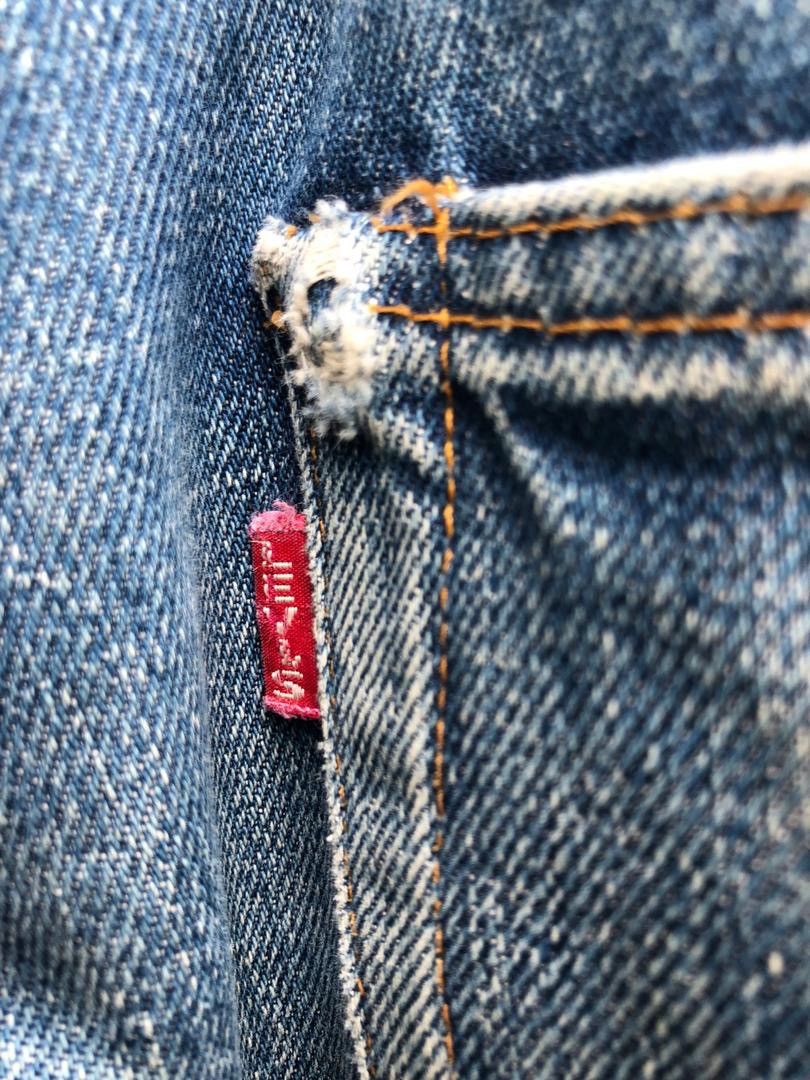 Levi's Vintage Clothing LVC Levi’s Big 501XX E #555 Patchwork Damaged Rips Size US 32 / EU 48 - 12 Thumbnail