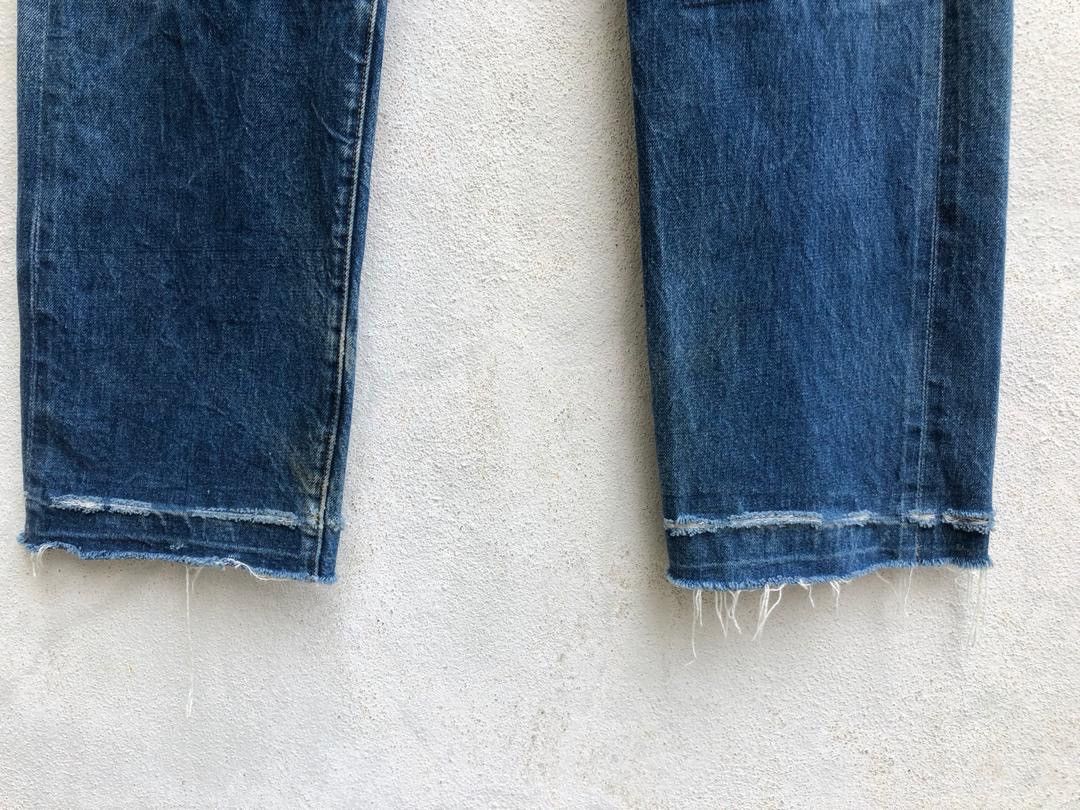 Levi's Vintage Clothing LVC Levi’s Big 501XX E #555 Patchwork Damaged Rips Size US 32 / EU 48 - 6 Thumbnail