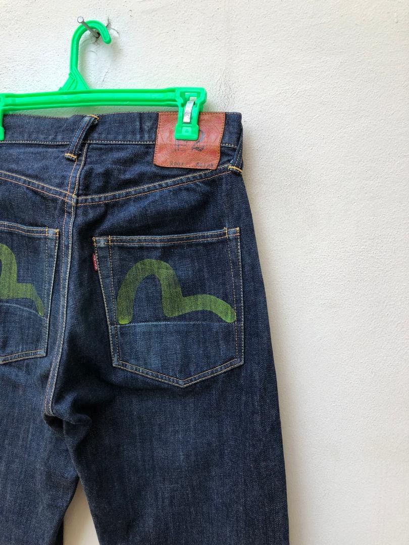 Evisu × Vintage Vintage 2001 Evisu Japan Selvedge Denim Jeans Size US 30 / EU 46 - 6 Thumbnail