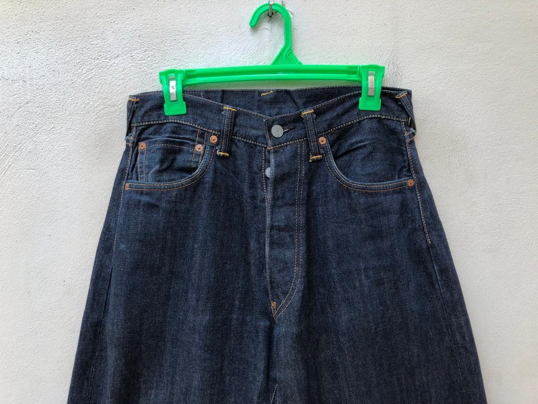 Evisu × Vintage Vintage 2001 Evisu Japan Selvedge Denim Jeans Size US 30 / EU 46 - 11 Thumbnail