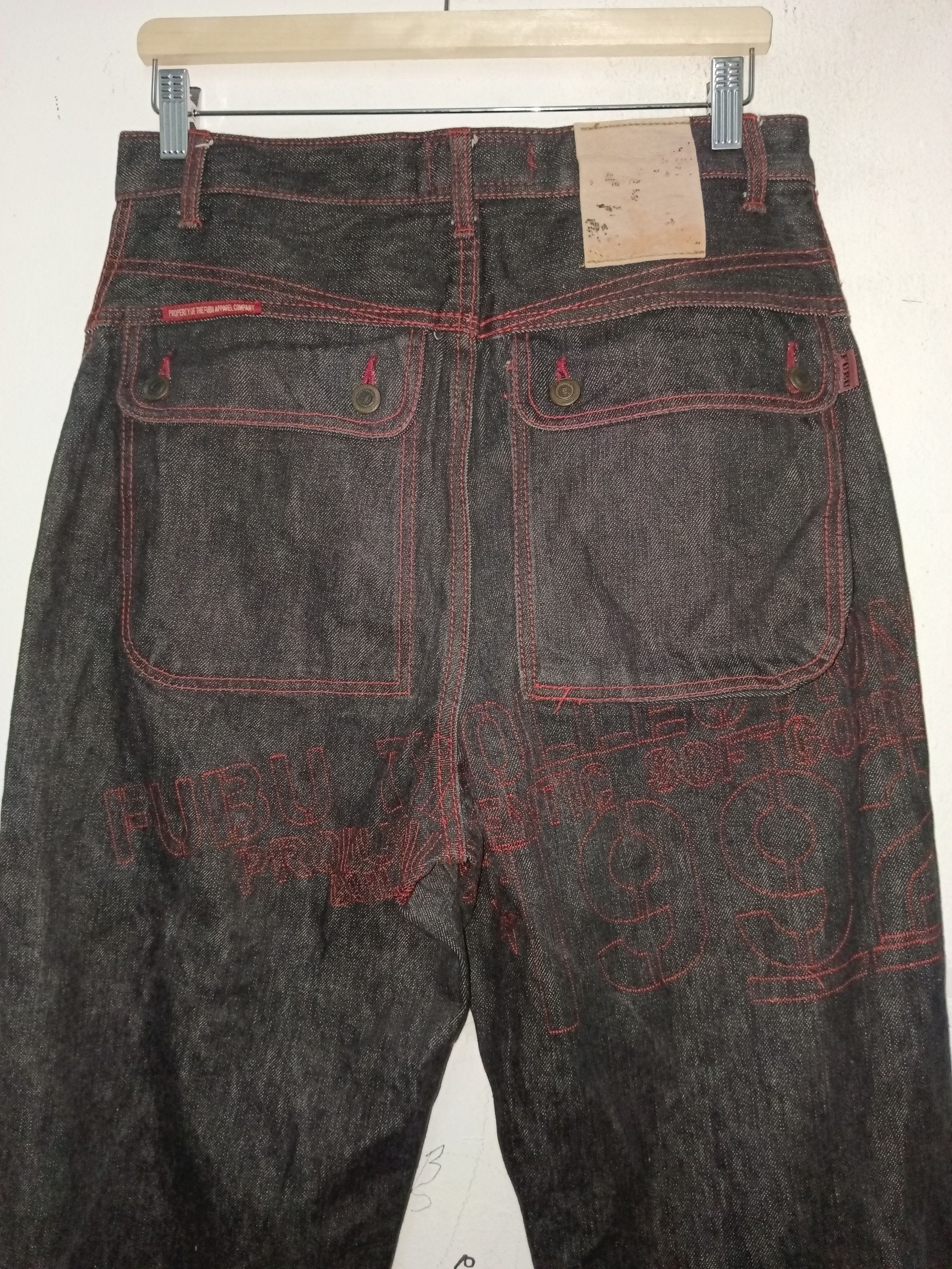 Fubu Vintage 90s Fubu Hip-hop Y2K baggy Jeans Size US 32 / EU 48 - 1 Thumbnail