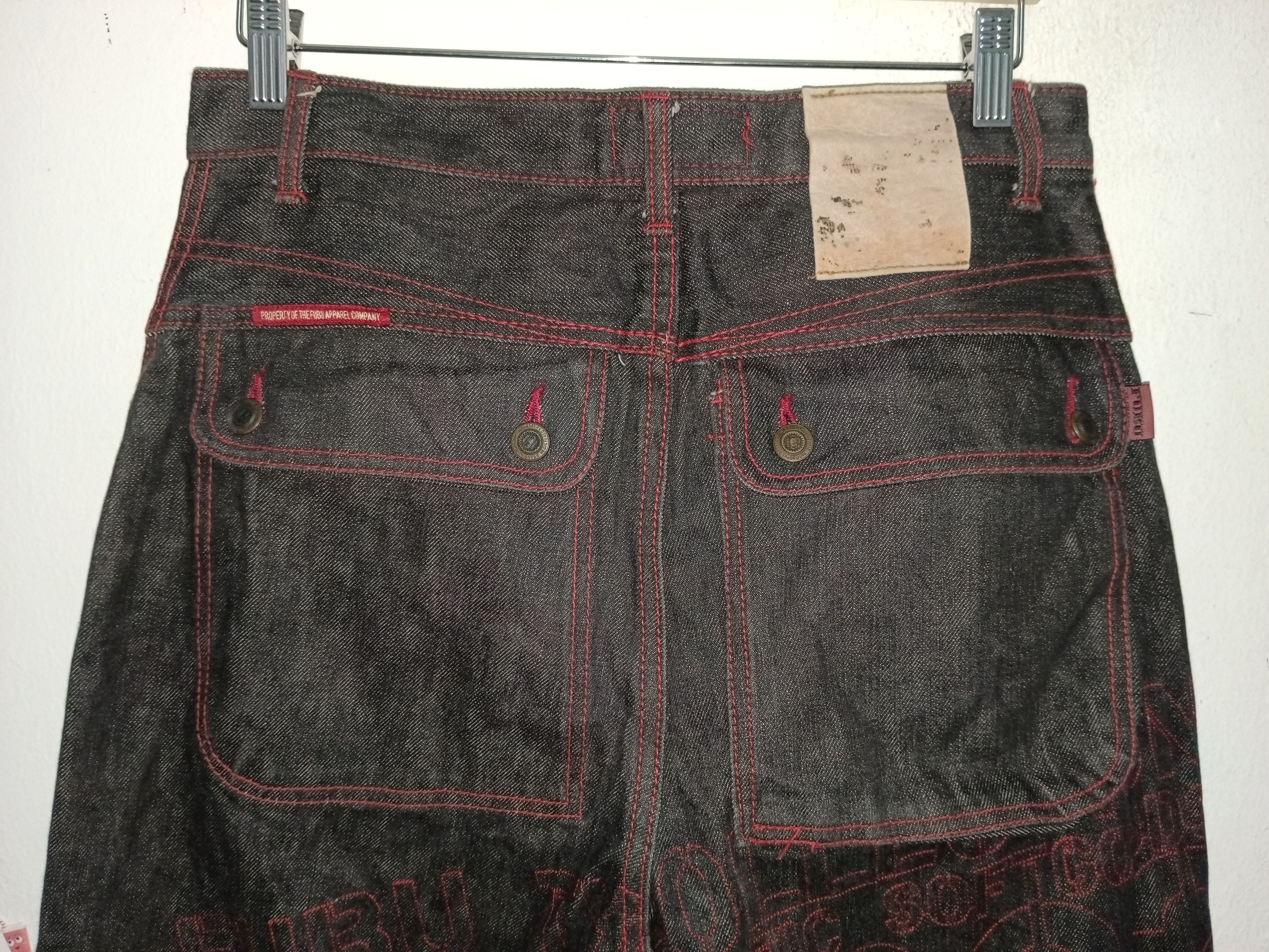 Fubu Vintage 90s Fubu Hip-hop Y2K baggy Jeans Size US 32 / EU 48 - 3 Thumbnail