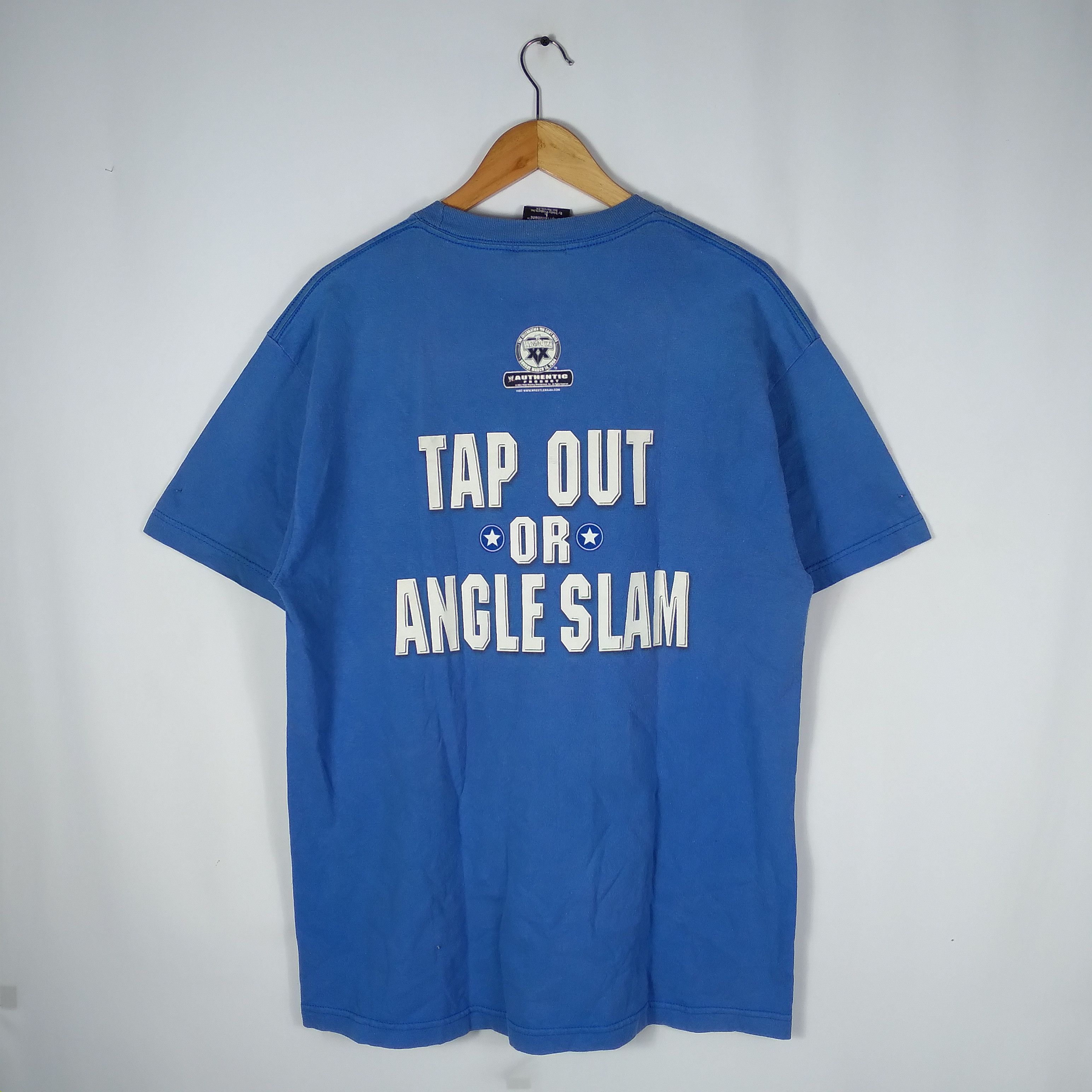 Vintage × WWF Vintage WWE Hall Of Fame Kurt Angle Angle Slam Promo Tee Size US L / EU 52-54 / 3 - 3 Thumbnail