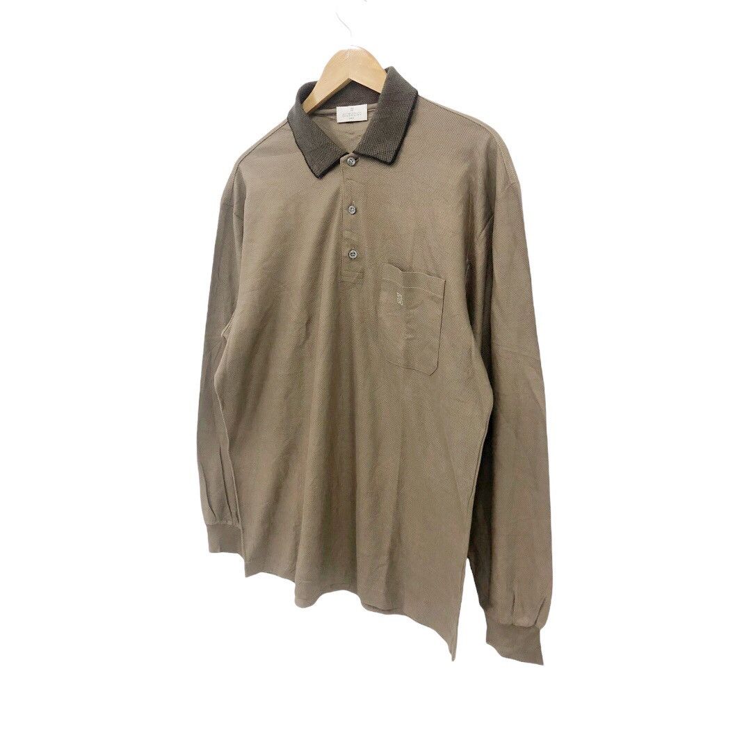 Givenchy 90's vintage Givenchy polo long sleeve Size US L / EU 52-54 / 3 - 4 Thumbnail
