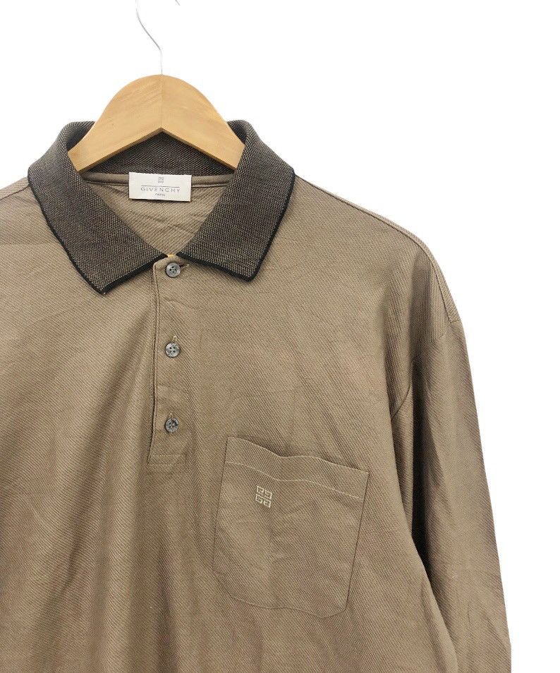Givenchy 90's vintage Givenchy polo long sleeve Size US L / EU 52-54 / 3 - 5 Thumbnail