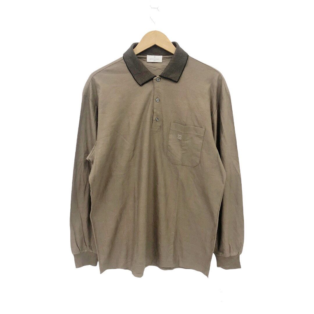 Givenchy 90's vintage Givenchy polo long sleeve Size US L / EU 52-54 / 3 - 3 Thumbnail