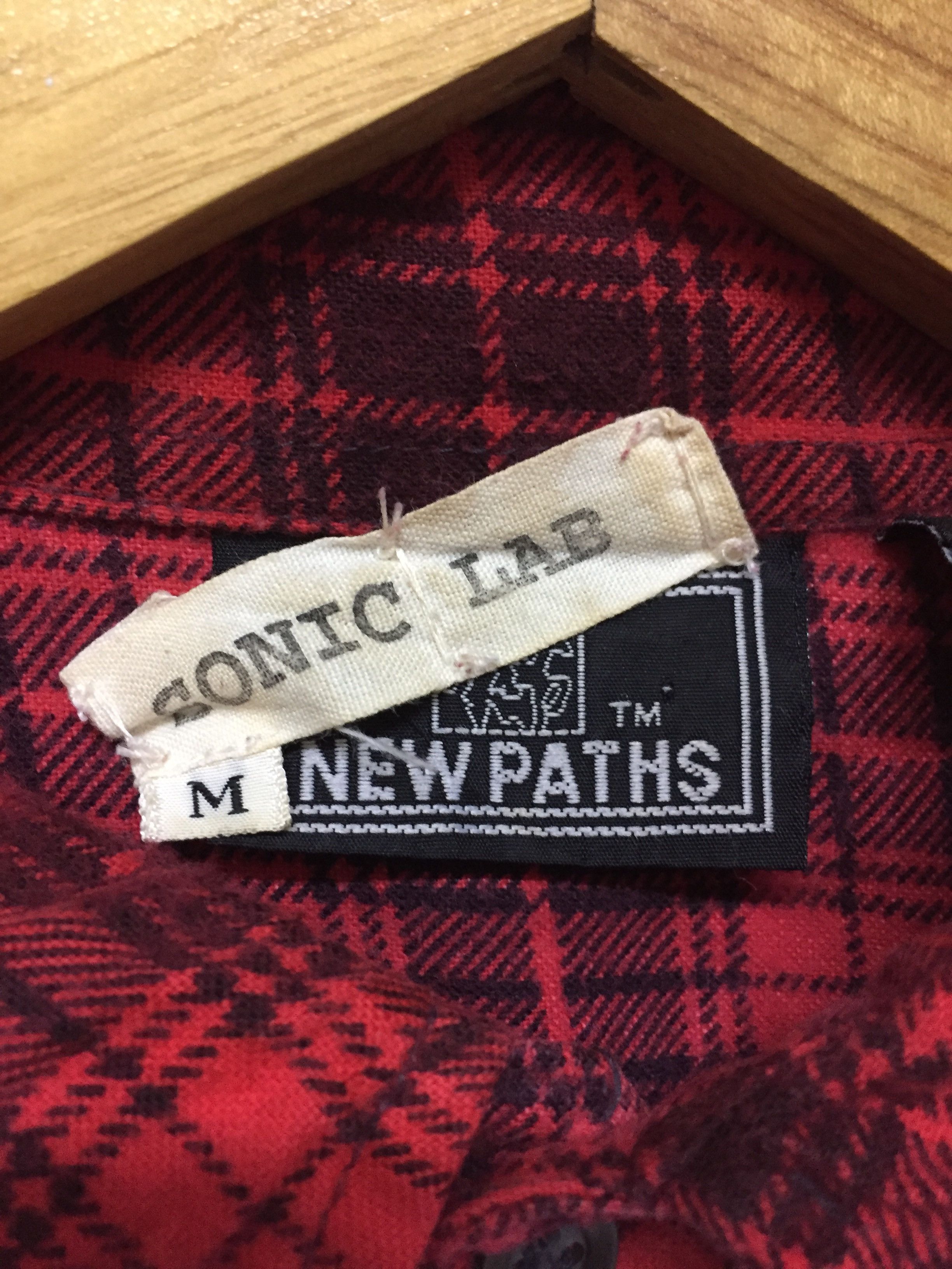 Needles × Nepenthes × Sonic Lab Sonic Lab early 7 Cut Rebuild Flannel Needles Size US M / EU 48-50 / 2 - 8 Thumbnail