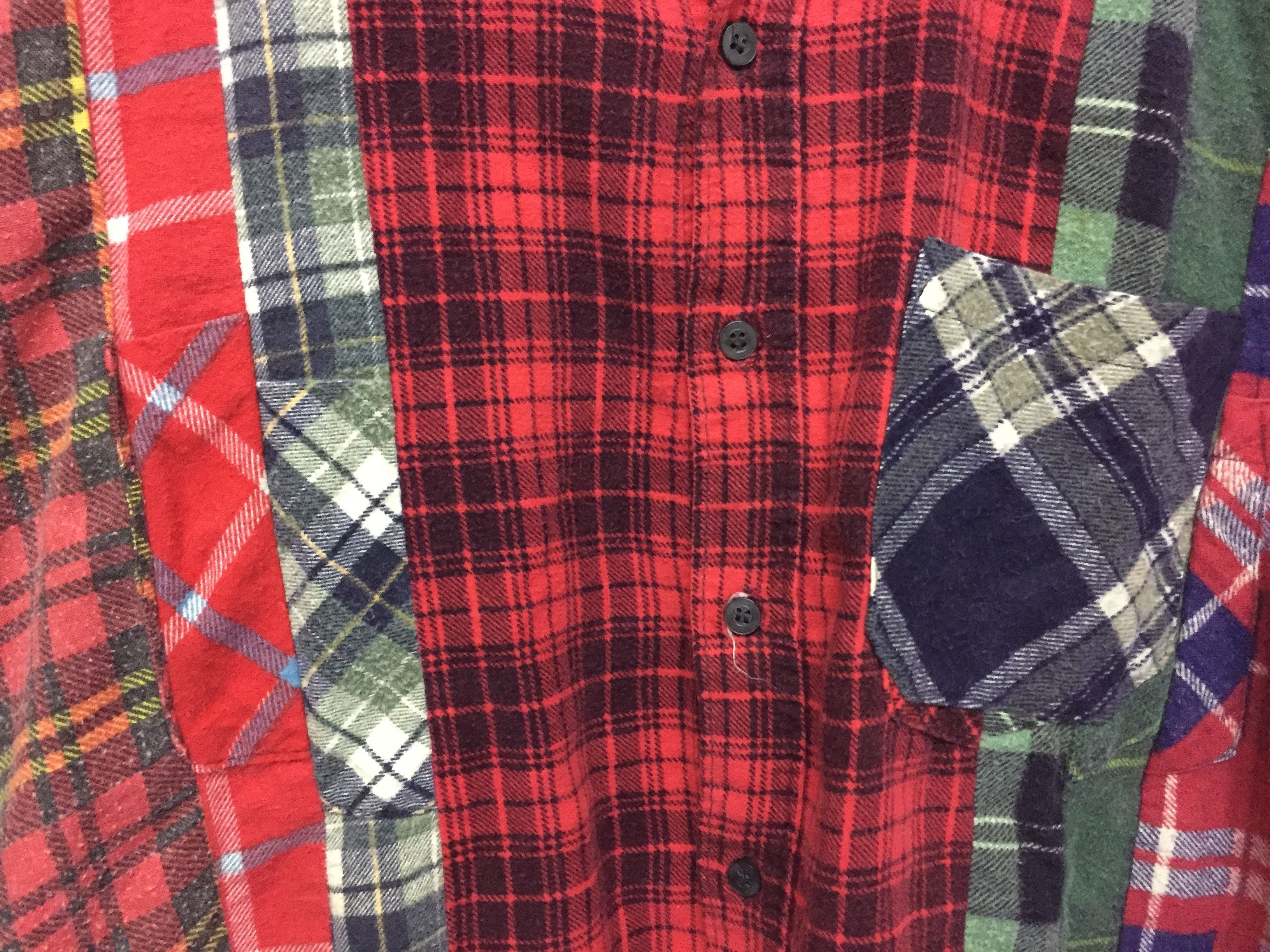 Needles × Nepenthes × Sonic Lab Sonic Lab early 7 Cut Rebuild Flannel Needles Size US M / EU 48-50 / 2 - 5 Thumbnail