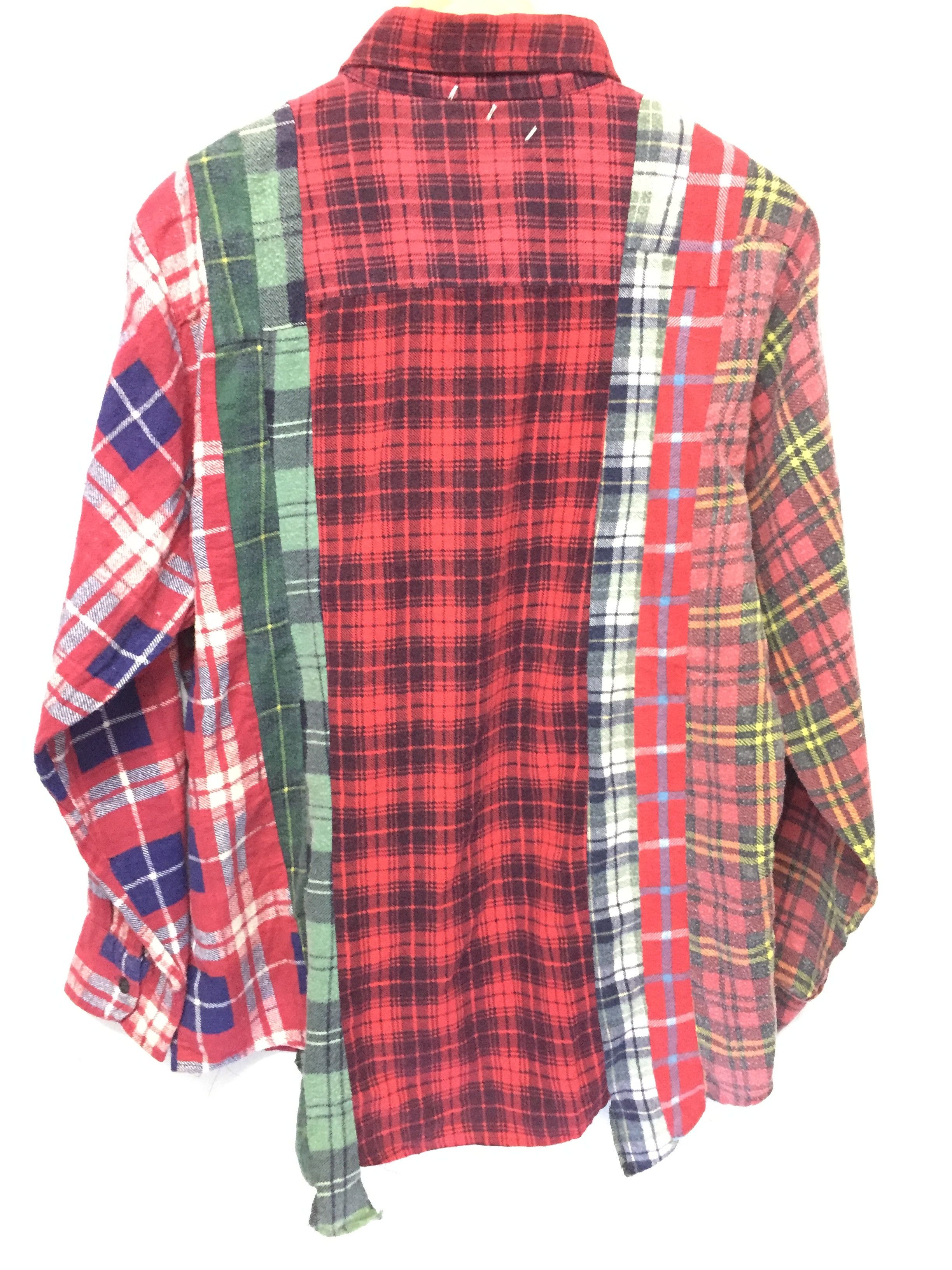 Needles × Nepenthes × Sonic Lab Sonic Lab early 7 Cut Rebuild Flannel Needles Size US M / EU 48-50 / 2 - 7 Thumbnail