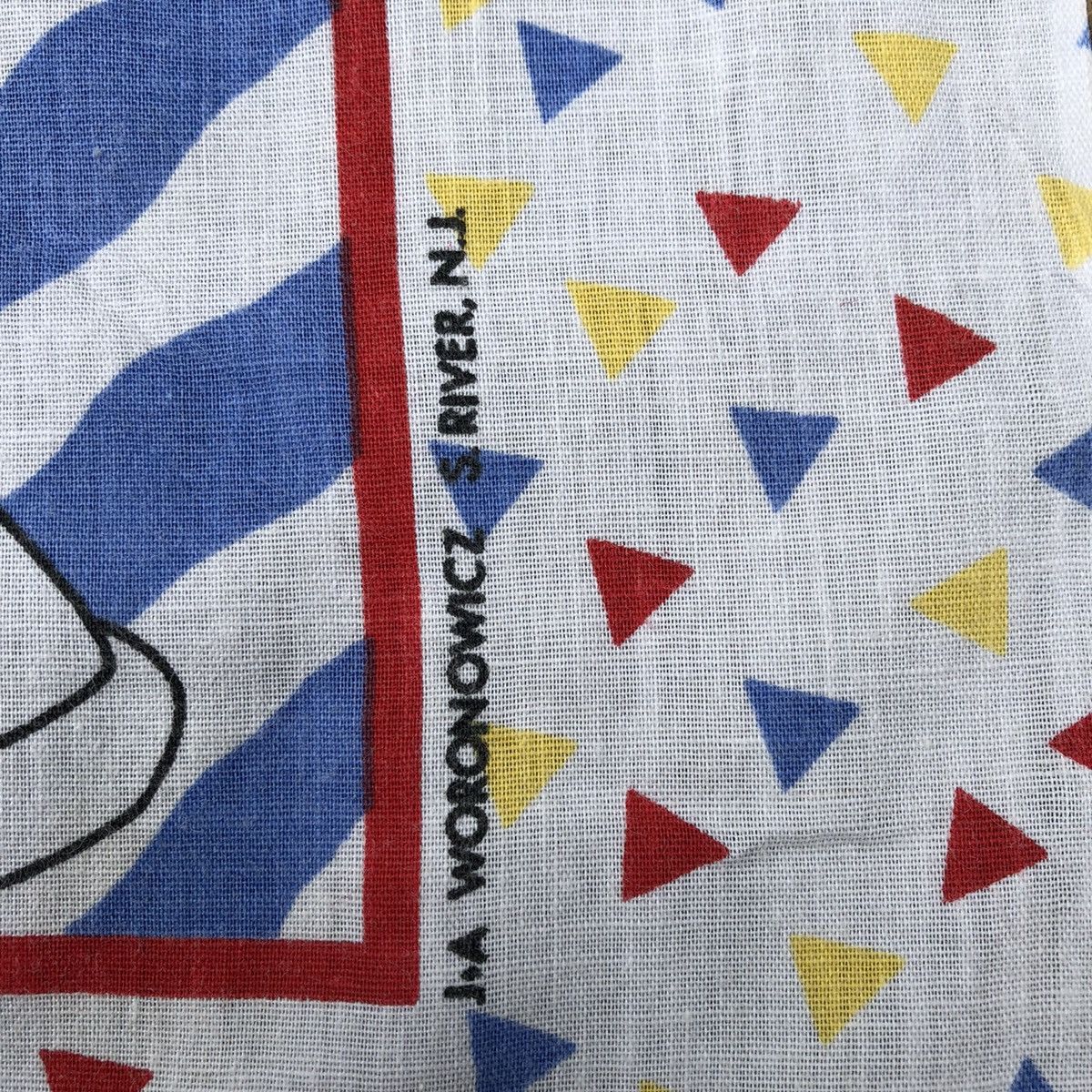 Mickey Mouse × Vintage Rare Vintage 1989 Mickey Mouse Big Print Handkerchief Size ONE SIZE - 6 Thumbnail