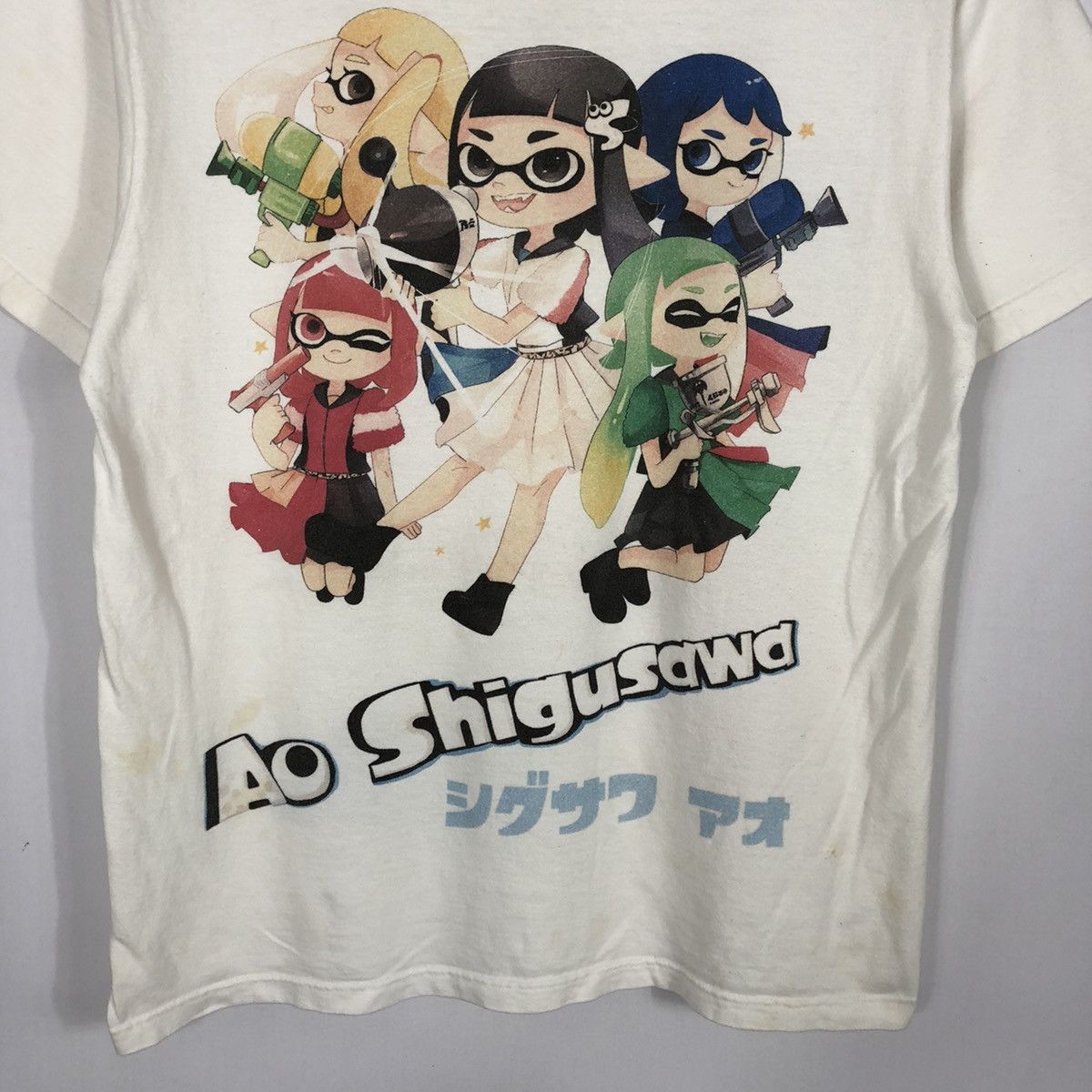 Anime × Vintage Rare Anime Ao Shigusawa Pop Character Promo Anniversary Tee Size US L / EU 52-54 / 3 - 3 Thumbnail