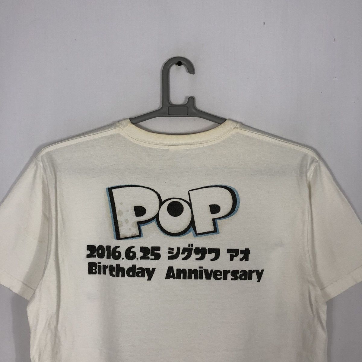 Anime × Vintage Rare Anime Ao Shigusawa Pop Character Promo Anniversary Tee Size US L / EU 52-54 / 3 - 6 Thumbnail