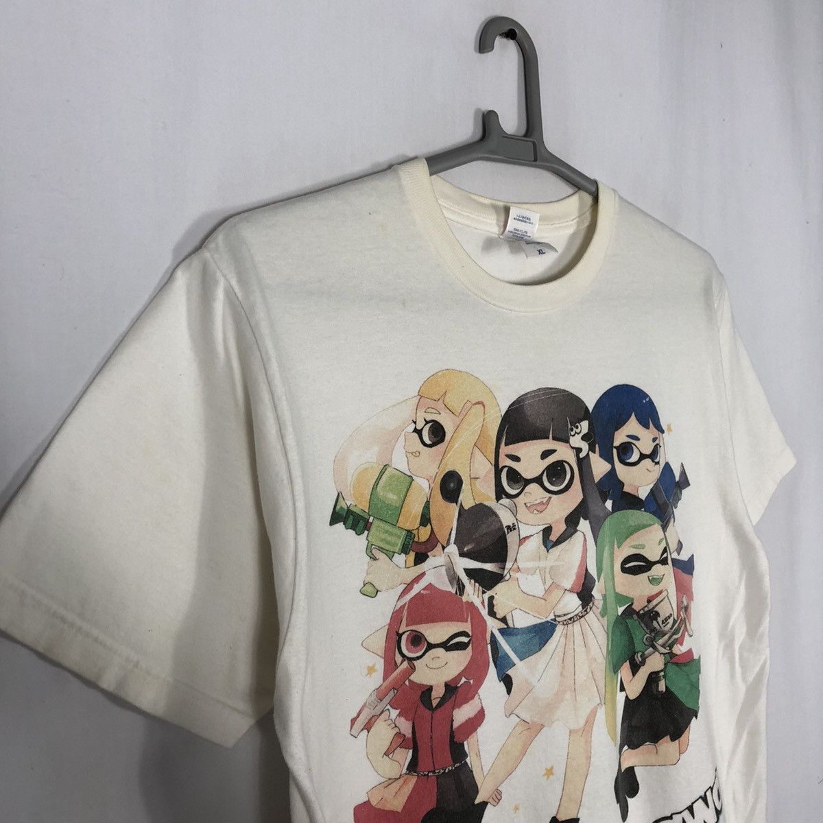 Anime × Vintage Rare Anime Ao Shigusawa Pop Character Promo Anniversary Tee Size US L / EU 52-54 / 3 - 8 Thumbnail
