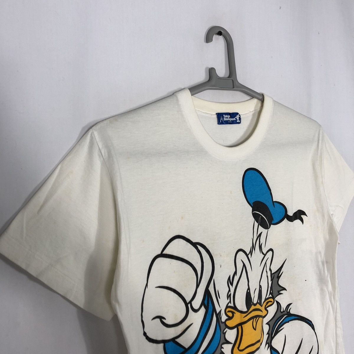 Disney × Vintage Rare Vintage Donald Duck Tokyo Disneyland Producitions Tee Size US M / EU 48-50 / 2 - 7 Thumbnail