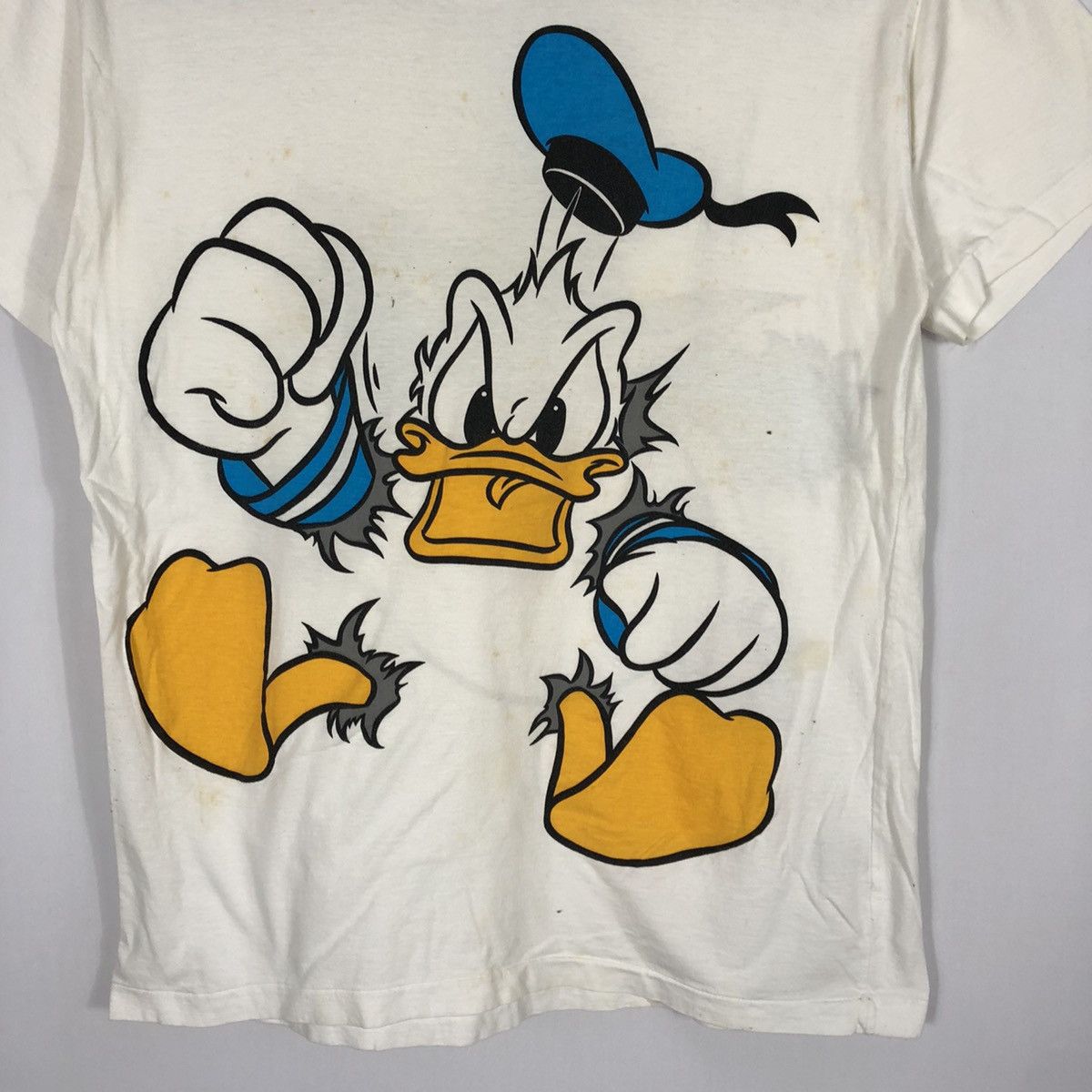 Disney × Vintage Rare Vintage Donald Duck Tokyo Disneyland Producitions Tee Size US M / EU 48-50 / 2 - 3 Thumbnail