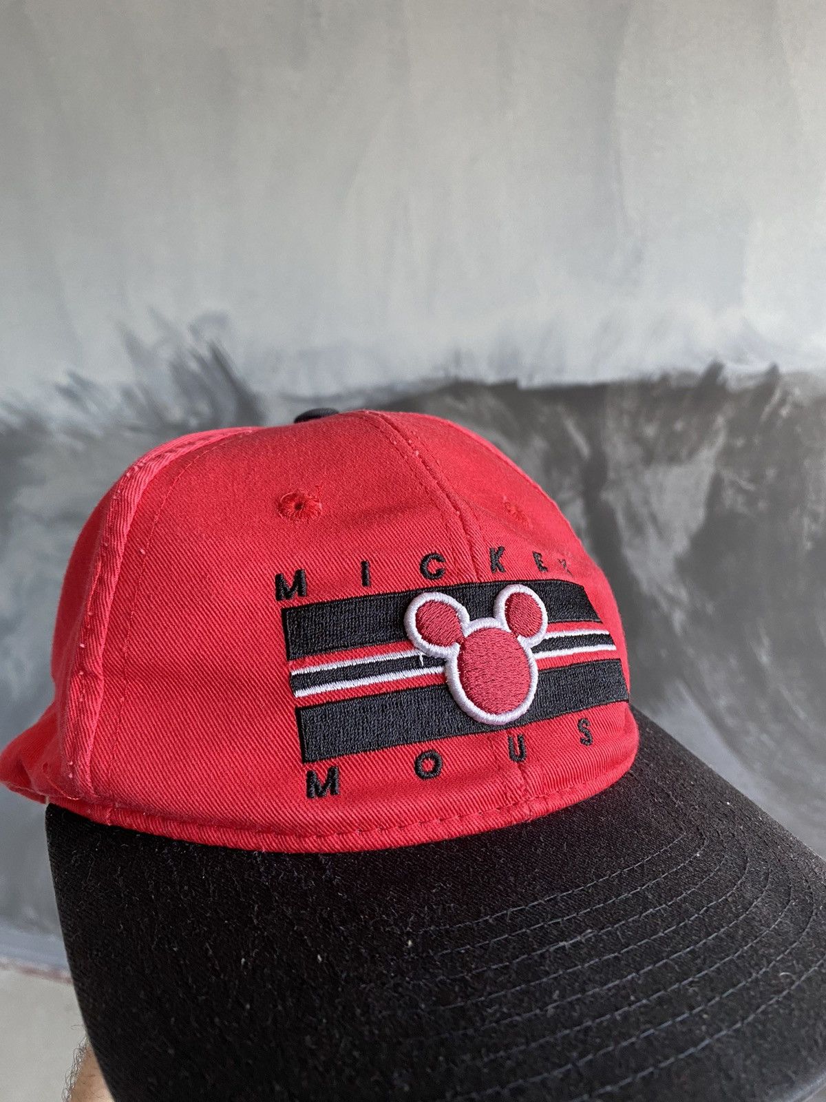 Disney 90’s Vintage Mickey Mouse Cap Disnay Cartoon Network Size ONE SIZE - 3 Thumbnail