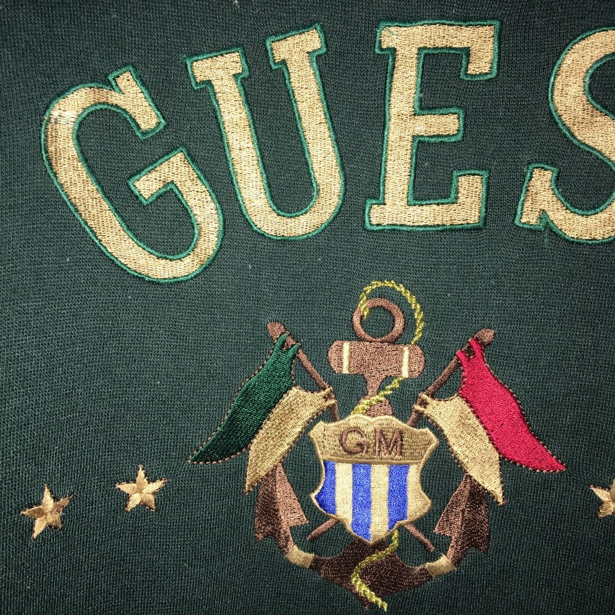 Georges Marciano × Guess Vintage Guess Multicolour Sweatshirt Size US M / EU 48-50 / 2 - 7 Thumbnail
