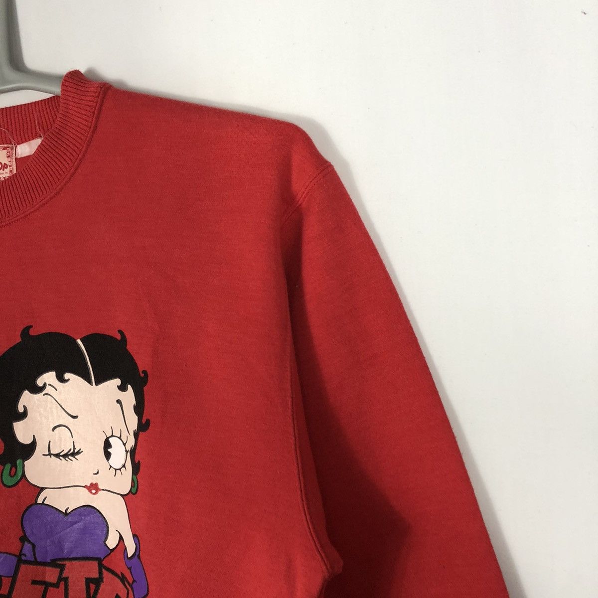 Cartoon Network × Vintage Vintage 90s Betty Boop Big Image Promo Sweatshirts Size US M / EU 48-50 / 2 - 6 Thumbnail