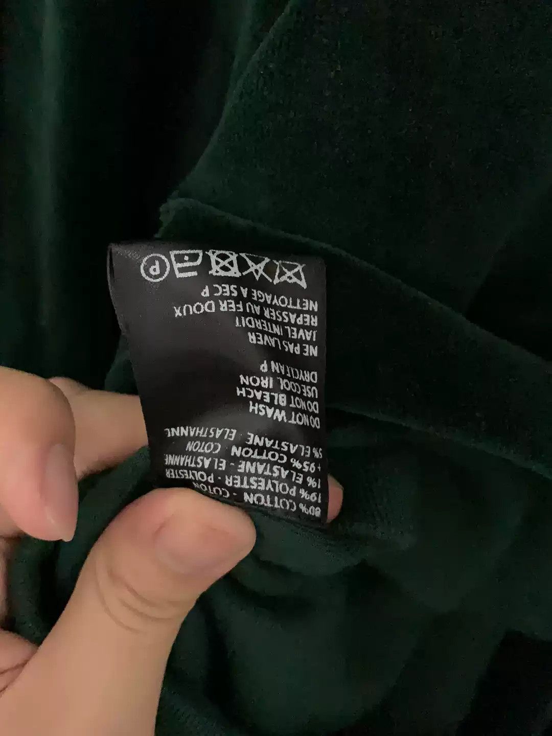 Haider Ackermann Haider AckermannGreen velvet hoodie size m Size US M / EU 48-50 / 2 - 4 Thumbnail