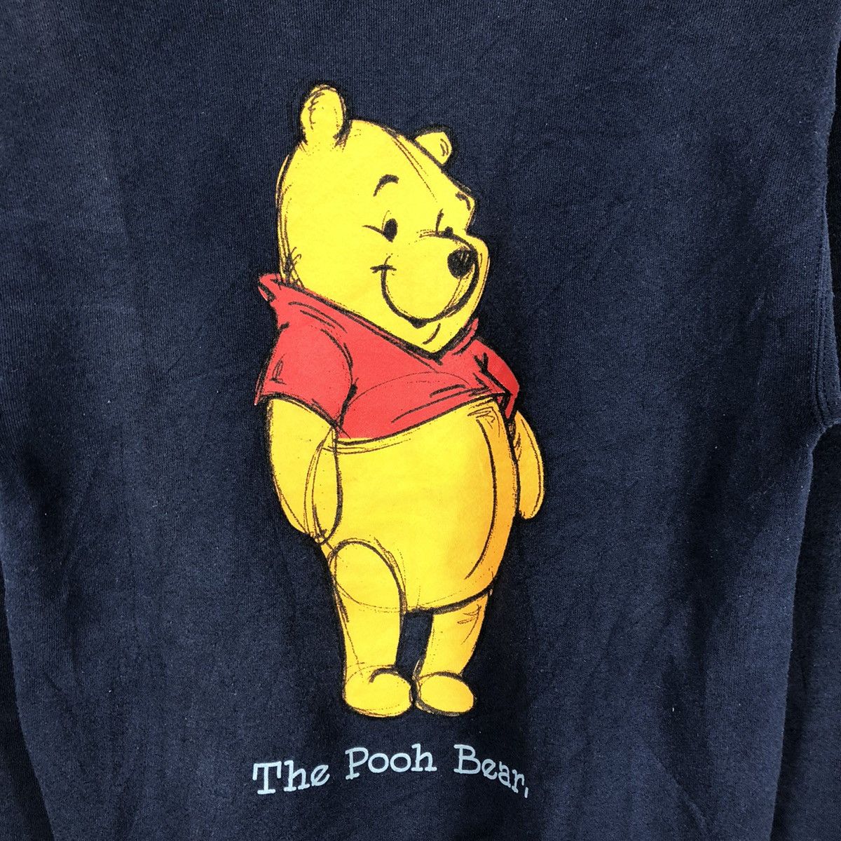 Disney × Vintage Vintage 90s Disney Pooh Cartoon OG Big Hit Image Sweatshirts Size US XS / EU 42 / 0 - 2 Thumbnail