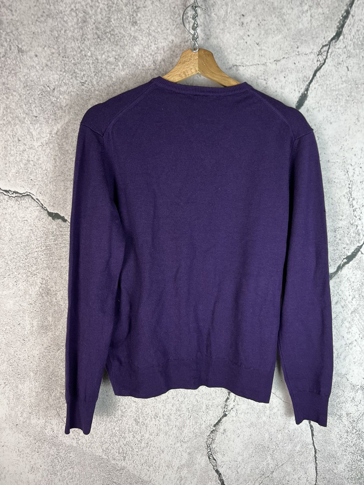 Versace Versace Collection wool sweater Size L / US 10 / IT 46 - 2 Thumbnail