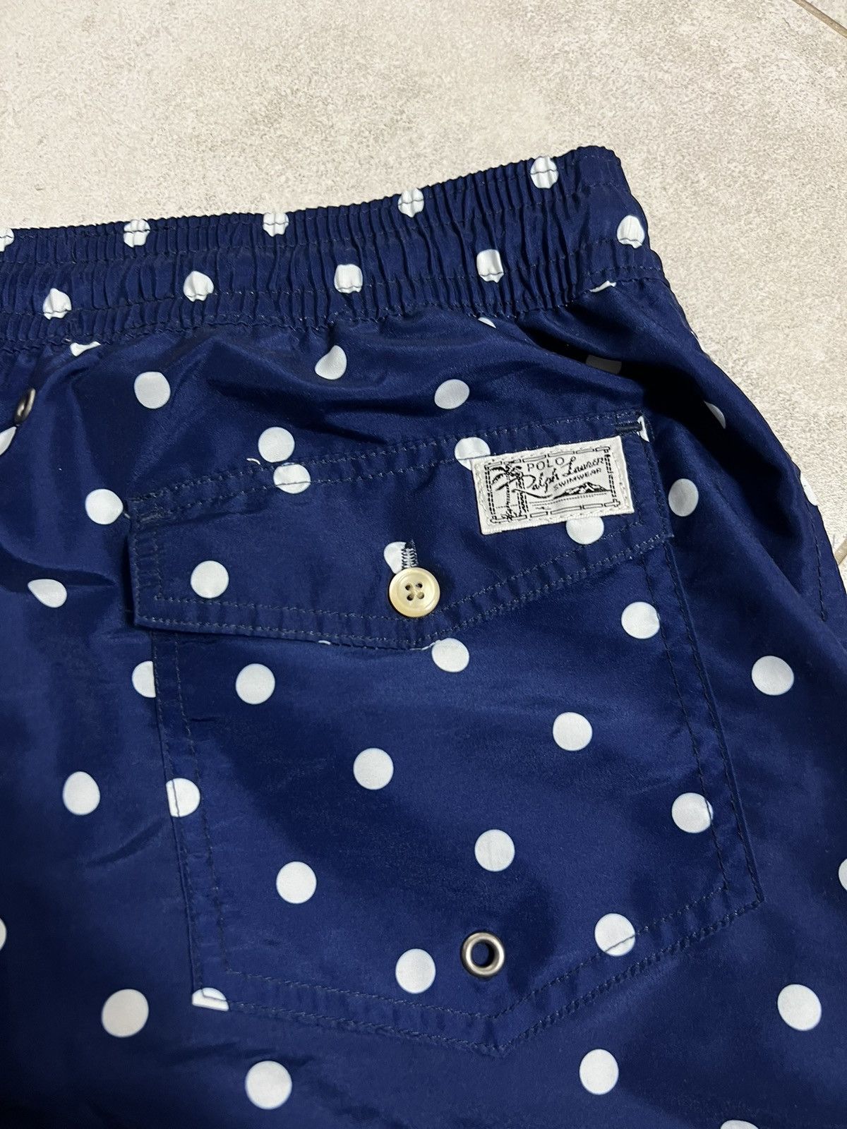 Ralph Lauren Polka Dot Swim Shorts Rare Designer Streetwear