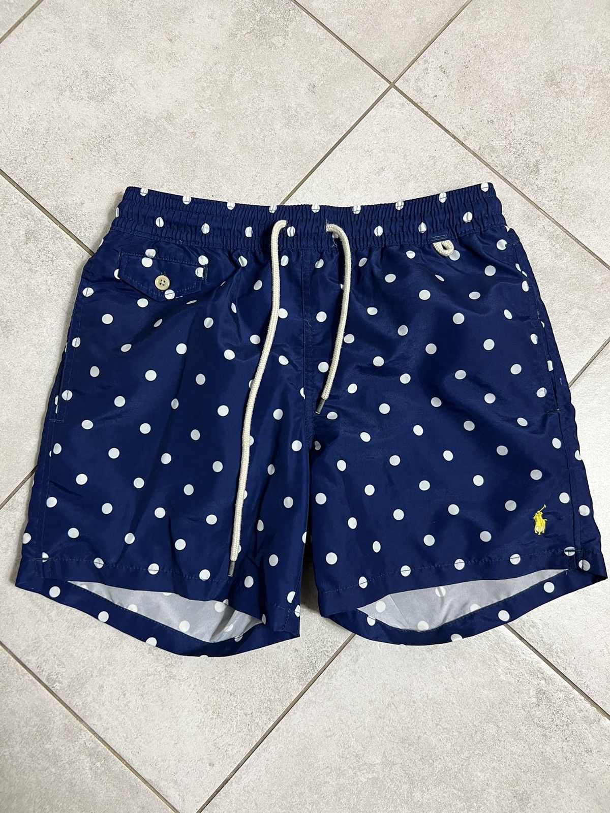 Ralph Lauren Polka Dot Swim Shorts Rare Designer Streetwear