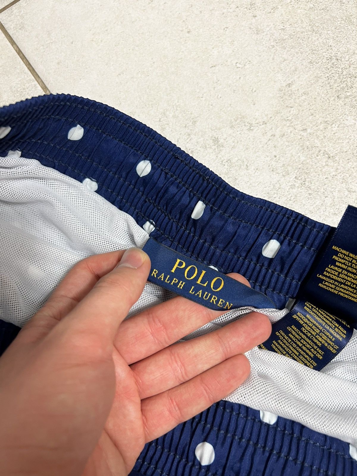 Ralph Lauren Polka Dot Swim Shorts Rare Designer Streetwear