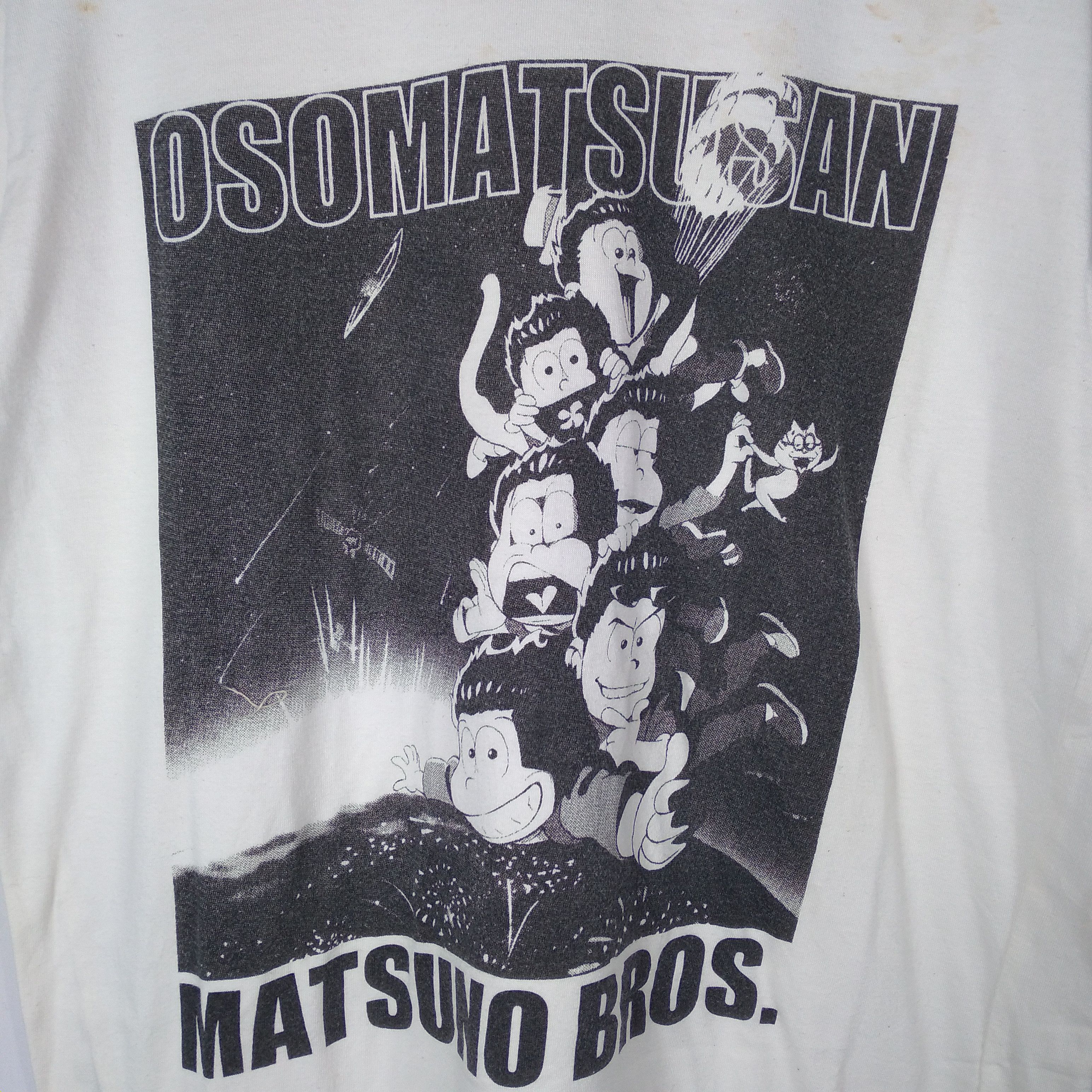 Anime × Vintage Vintage Mr Osumatsusan Anime Manga Series Promo Tee Size US L / EU 52-54 / 3 - 2 Thumbnail