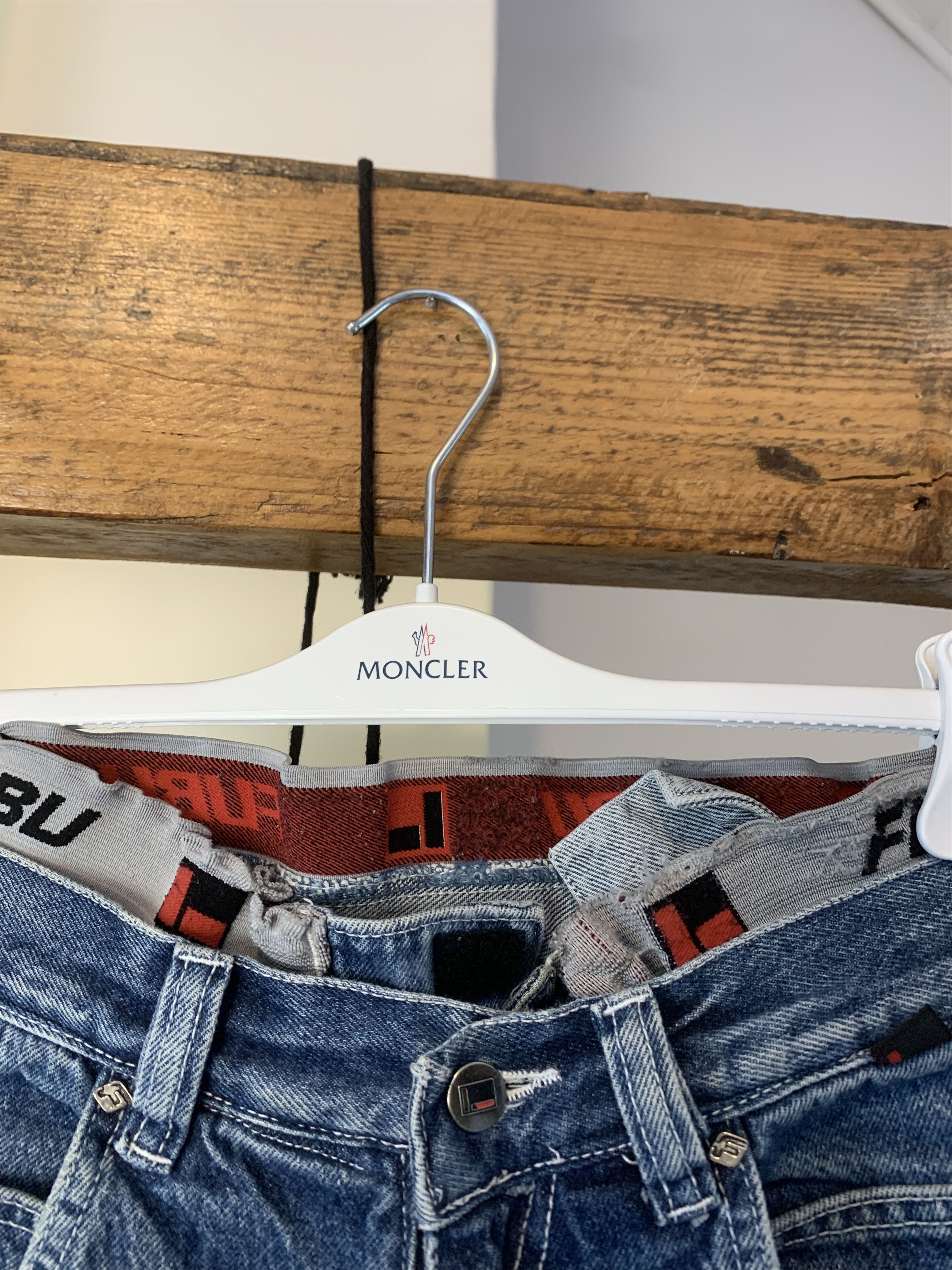 Fubu × Vintage 90s FUBU Baggy Denim Work Jeans Size US 29 - 7 Thumbnail