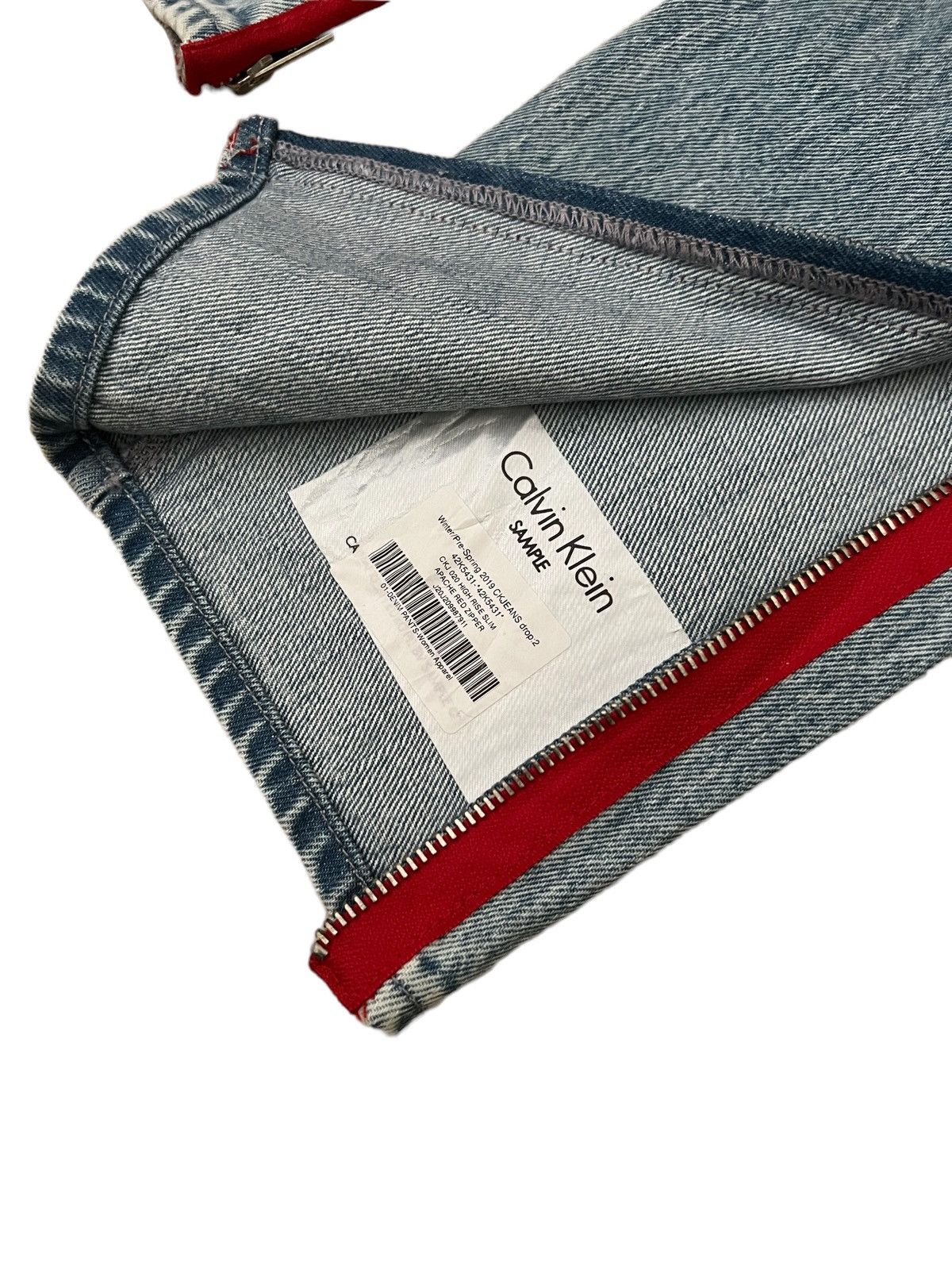 Calvin Klein SAMPLE NOS🔥Calvin Klein Bondage Denim Size US 29 - 6 Thumbnail