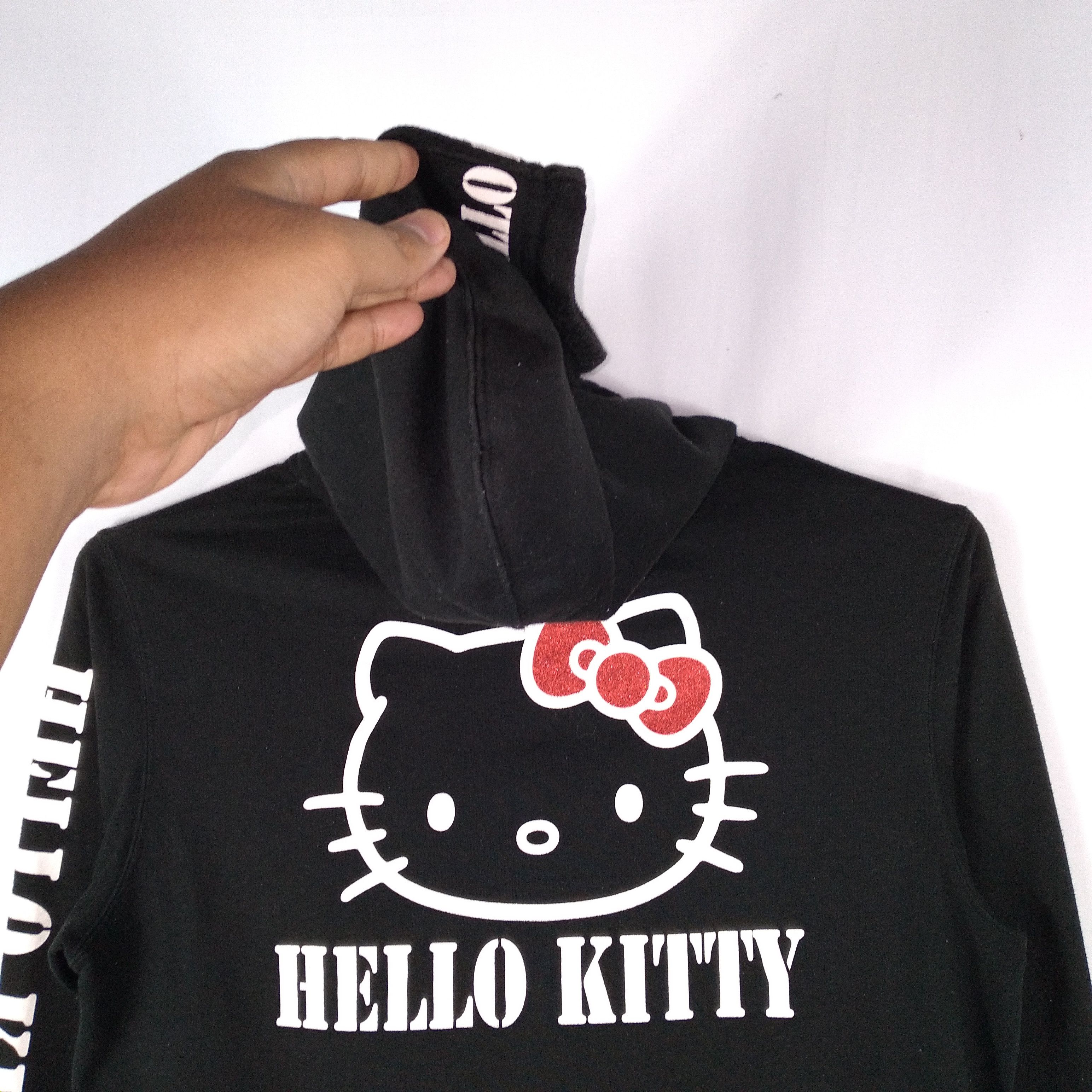 Cartoon Network × Vintage Vintage Hello Kitty Big Logo Spellout Hoodie Size US S / EU 44-46 / 1 - 2 Thumbnail