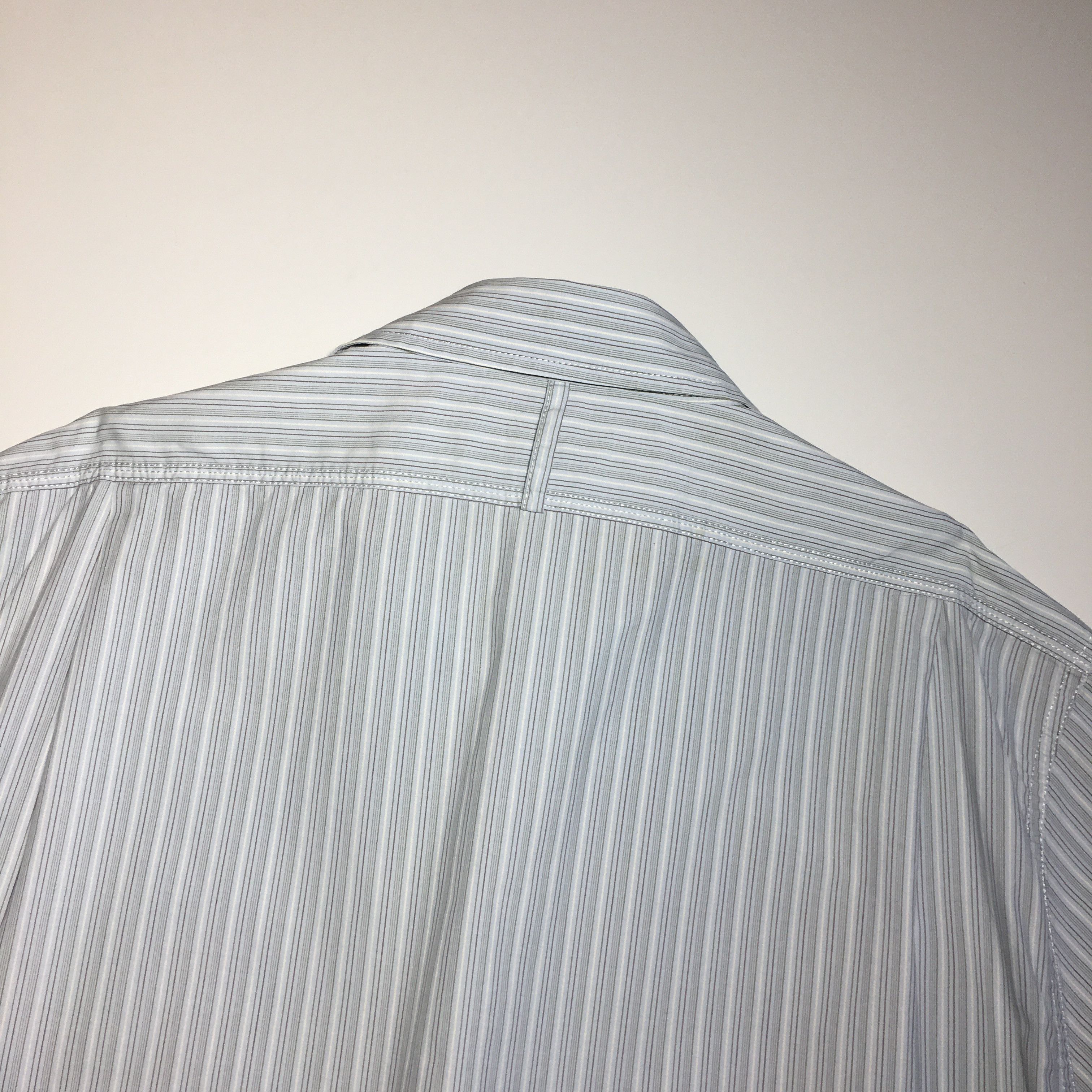 Nigel Cabourn Nigel Cabourn Utility Striped Shirt Size XL Size US XL / EU 56 / 4 - 7 Thumbnail