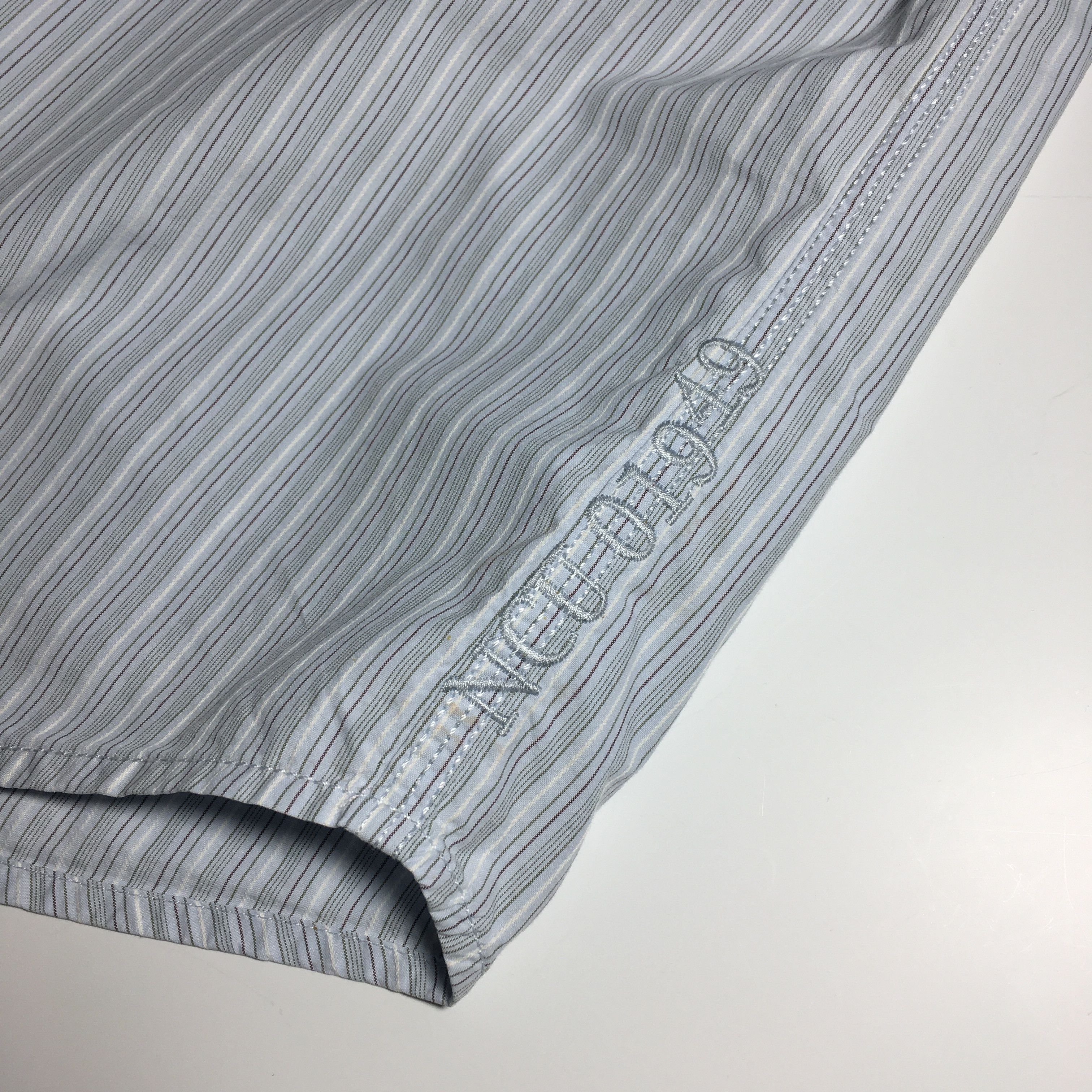 Nigel Cabourn Nigel Cabourn Utility Striped Shirt Size XL Size US XL / EU 56 / 4 - 8 Thumbnail