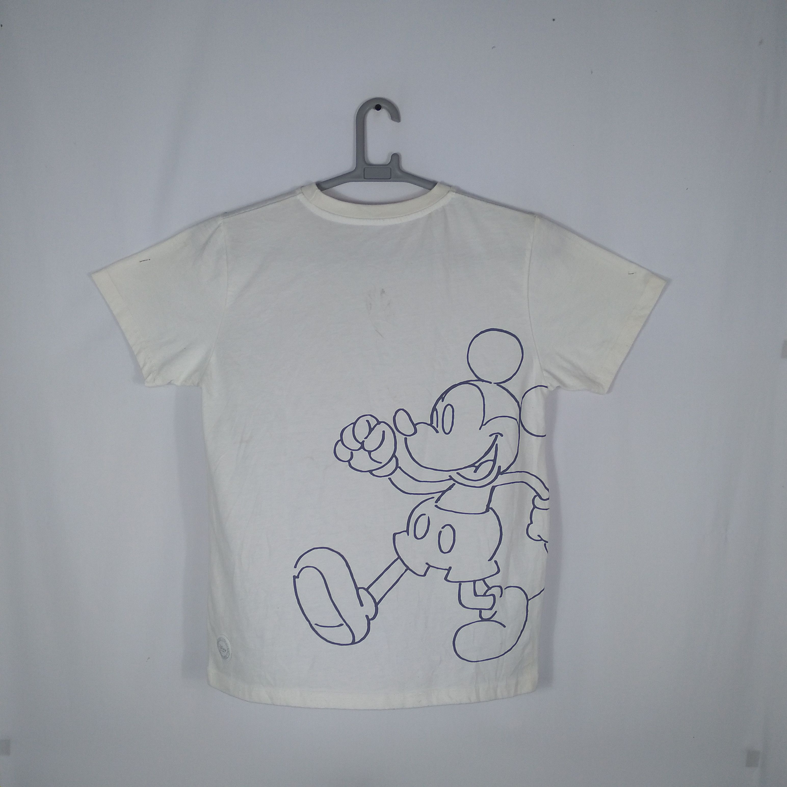 Disney × Mickey Mouse Mickey Mouse Big Image Single Pocket Tee Size US M / EU 48-50 / 2 - 1 Thumbnail