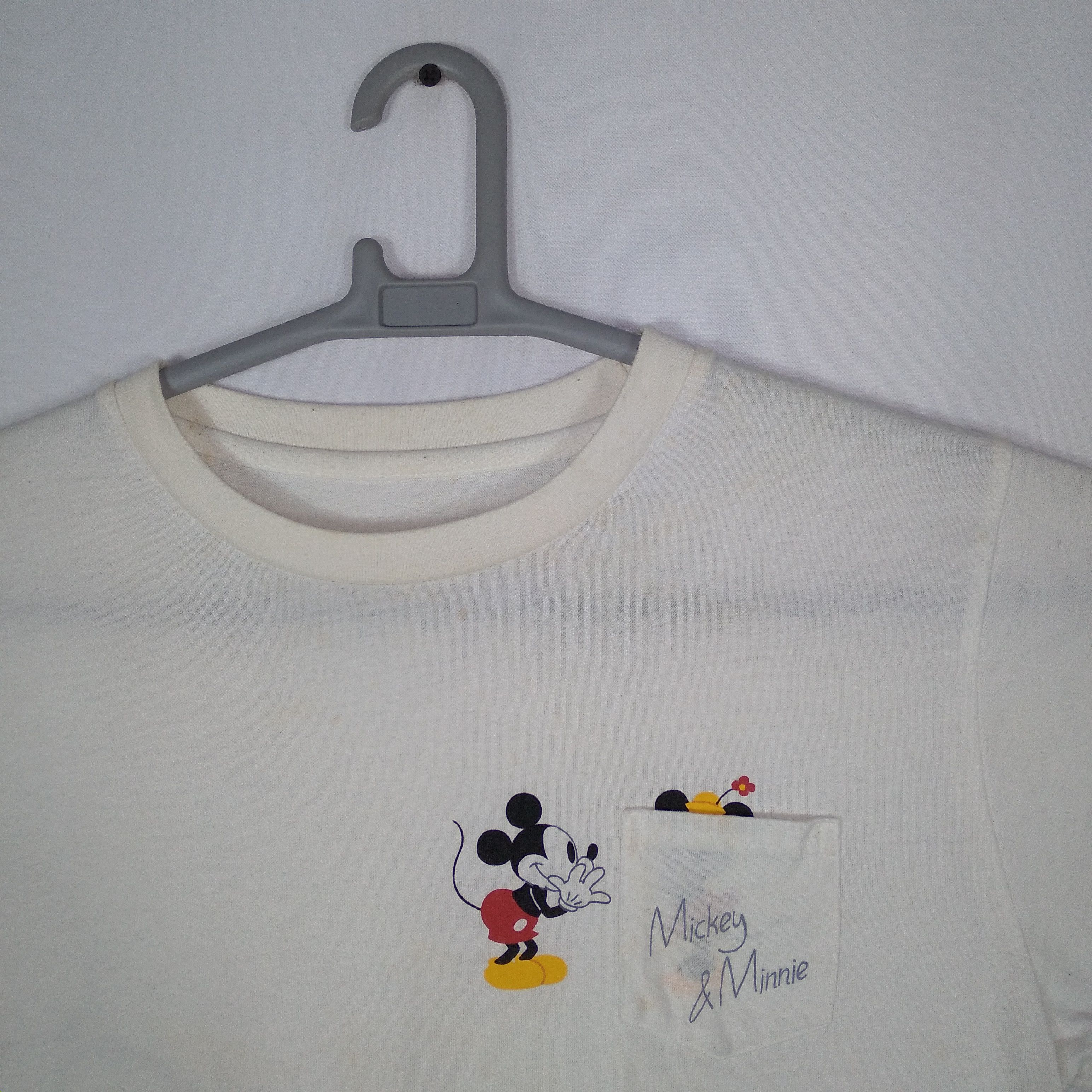 Disney × Mickey Mouse Mickey Mouse Big Image Single Pocket Tee Size US M / EU 48-50 / 2 - 5 Thumbnail