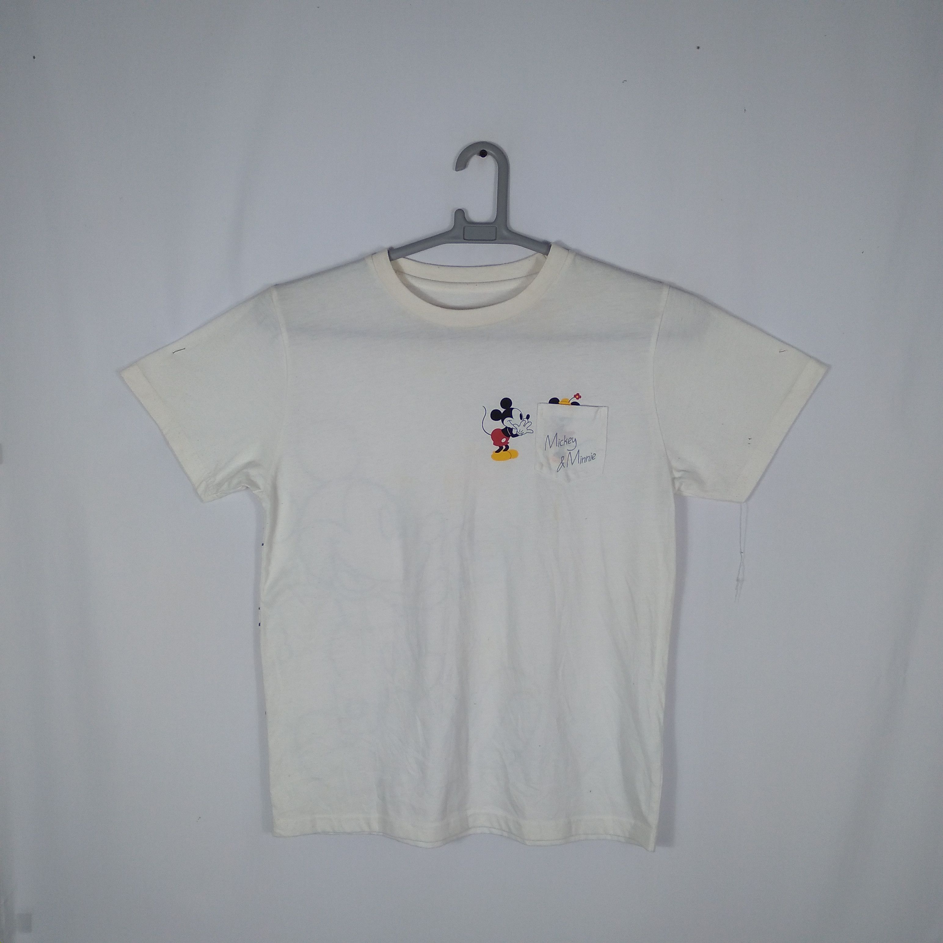 Disney × Mickey Mouse Mickey Mouse Big Image Single Pocket Tee Size US M / EU 48-50 / 2 - 4 Thumbnail