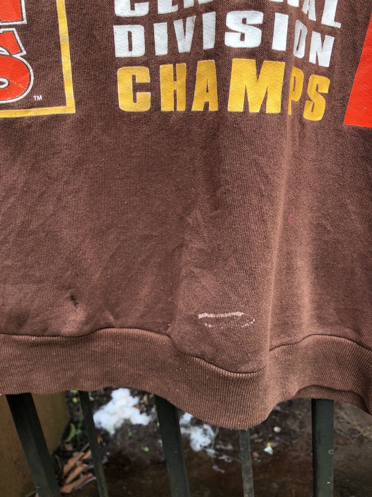 NFL × Vintage Vintage NFL Cleveland Brown 1989 AFC Central Division Champ Size US M / EU 48-50 / 2 - 4 Thumbnail