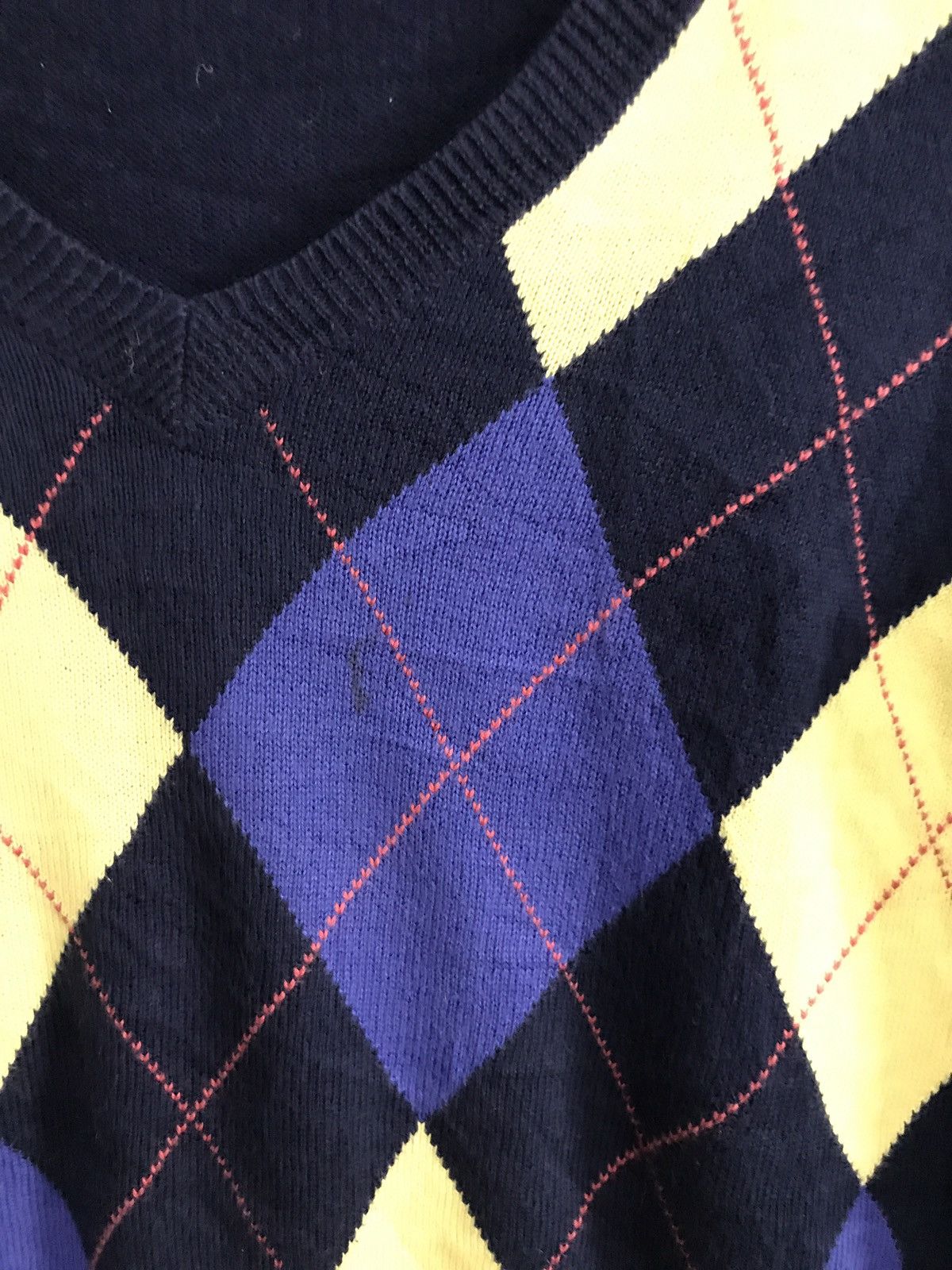 Polo Ralph Lauren Polo Ralph Lauren V Neck Hand Knit Shirts Sweater Size US XS / EU 42 / 0 - 3 Thumbnail