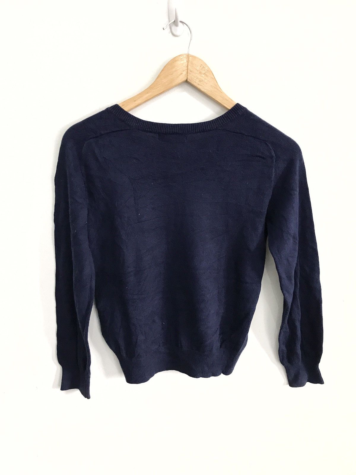 Polo Ralph Lauren Polo Ralph Lauren V Neck Hand Knit Shirts Sweater Size US XS / EU 42 / 0 - 2 Thumbnail