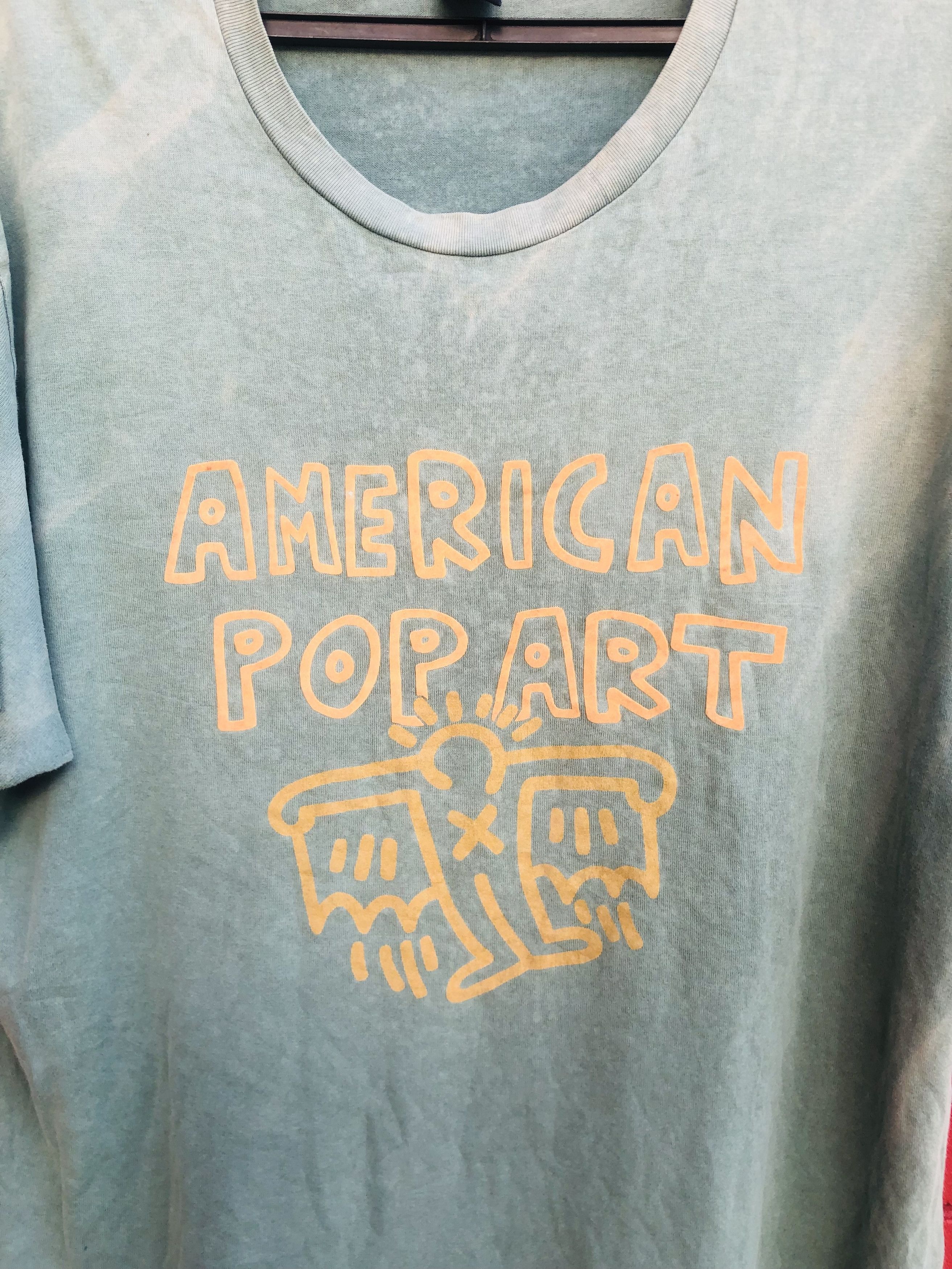 Japanese Brand × Vintage Vintage Keith Haring American Pop Art Designer Style Size US L / EU 52-54 / 3 - 3 Thumbnail