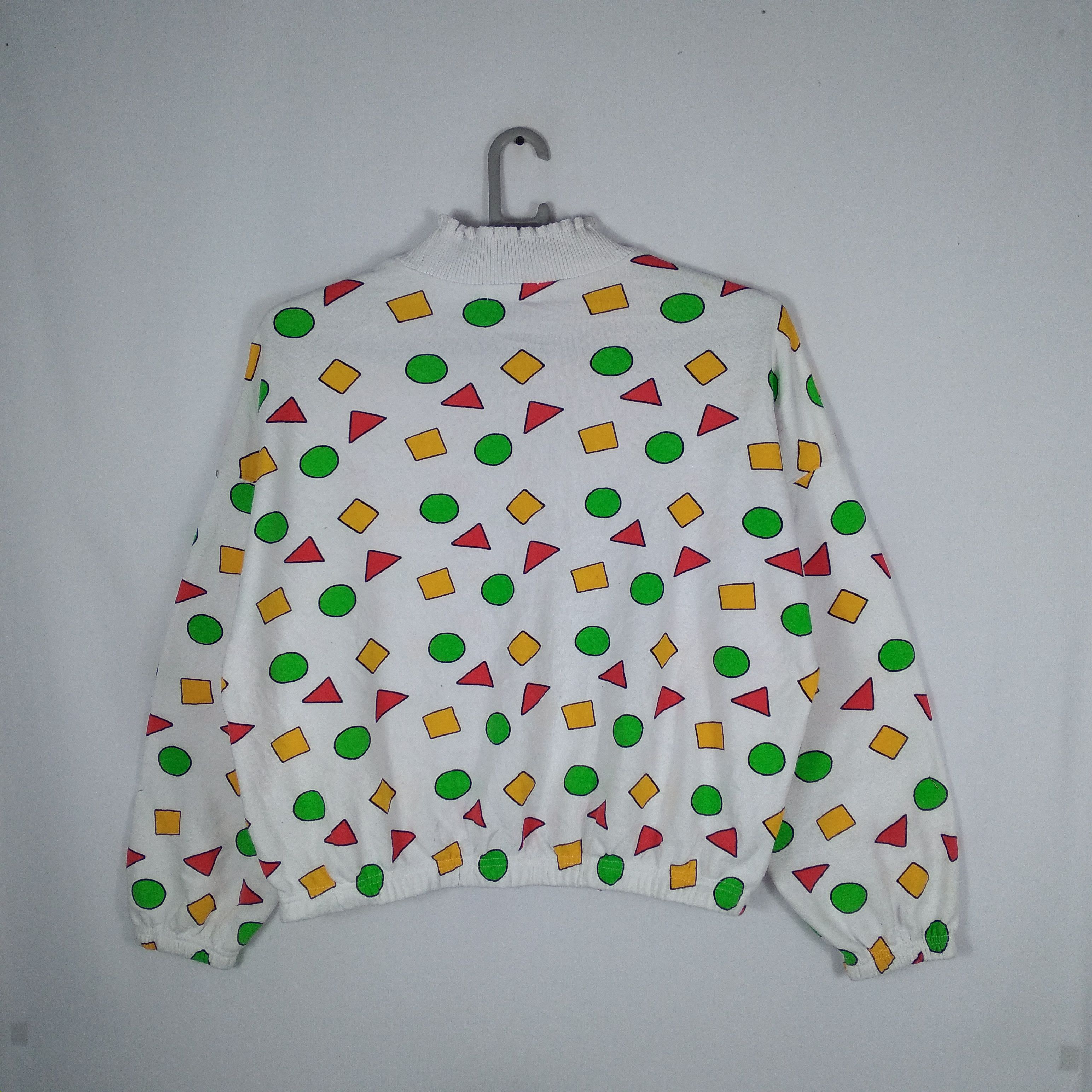Anime × Vintage 🔥Rare🔥Anime Crayon Shin Chan Nice Block Design Sweatshirts Size US L / EU 52-54 / 3 - 4 Thumbnail