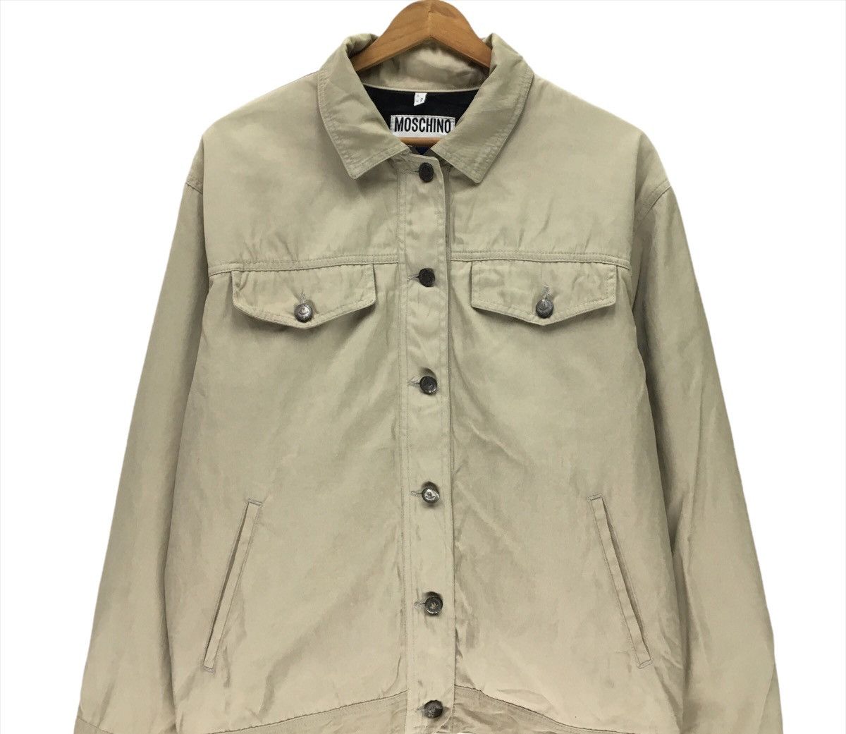 Designer × Moschino MOSCHINO Button Up Nice Design Light Jacket Size US M / EU 48-50 / 2 - 3 Thumbnail