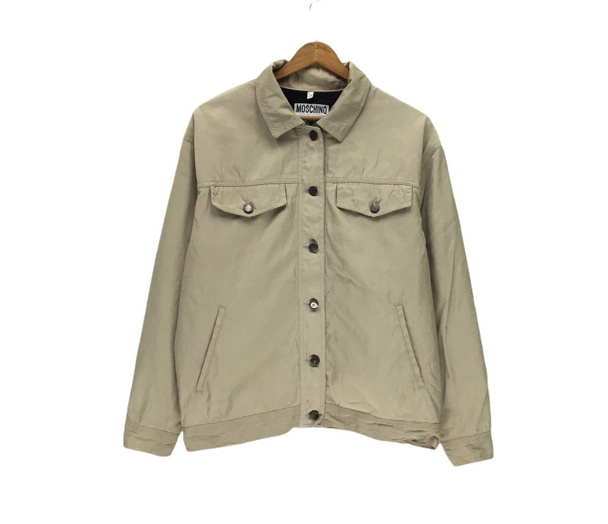 Designer × Moschino MOSCHINO Button Up Nice Design Light Jacket Size US M / EU 48-50 / 2 - 1 Thumbnail