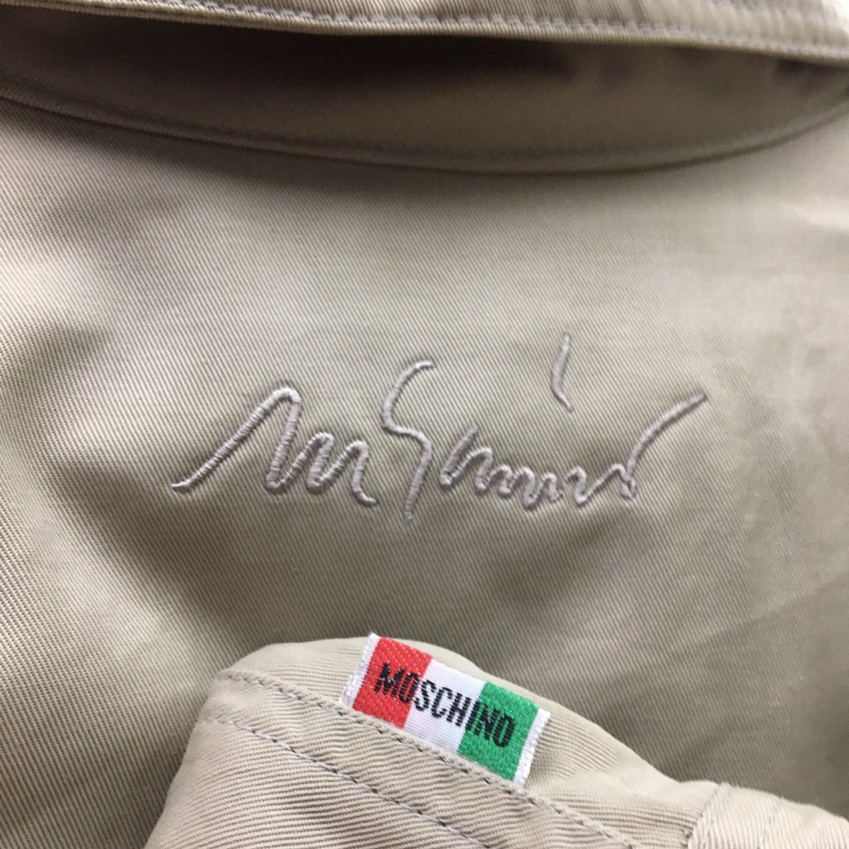 Designer × Moschino MOSCHINO Button Up Nice Design Light Jacket Size US M / EU 48-50 / 2 - 12 Thumbnail