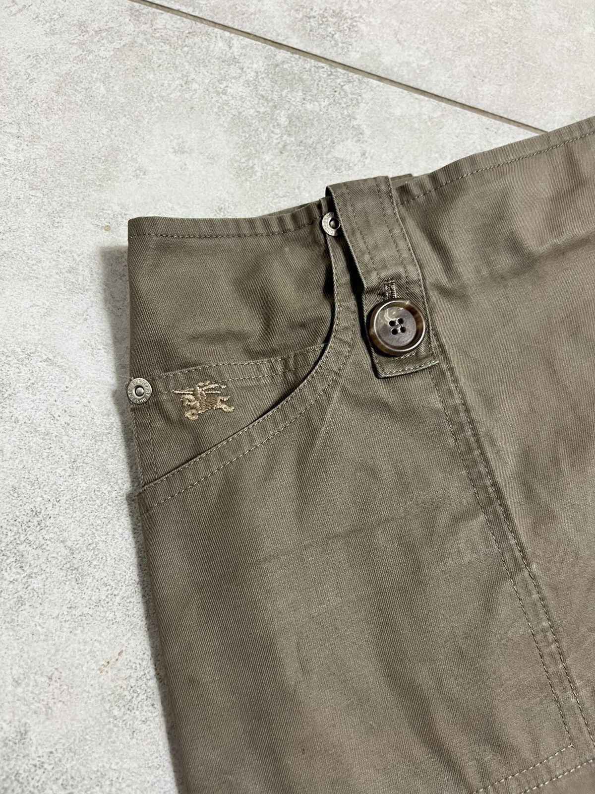 Burberry Rare Burberry London Maxi/Mid Skirt Luxury Designer Hype 40 Size 27" / US 4 / IT 40 - 3 Thumbnail