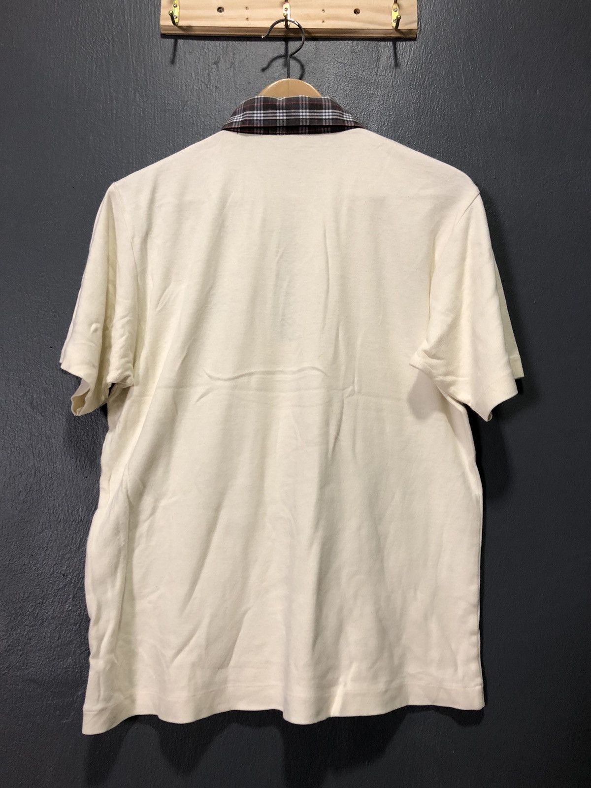 Burberry × Vintage VINTAGE BURBERRYS SMALL LOGO SINGLE STITCH POLO SHIRT Size US S / EU 44-46 / 1 - 5 Thumbnail