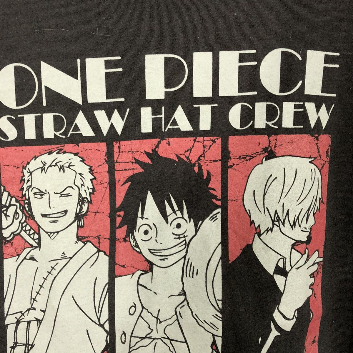 Anime × One Piece 🔥Rare🔥🇯🇵One Piece Luffy Zoro Sanji Promo Anime Tee Size US M / EU 48-50 / 2 - 3 Thumbnail