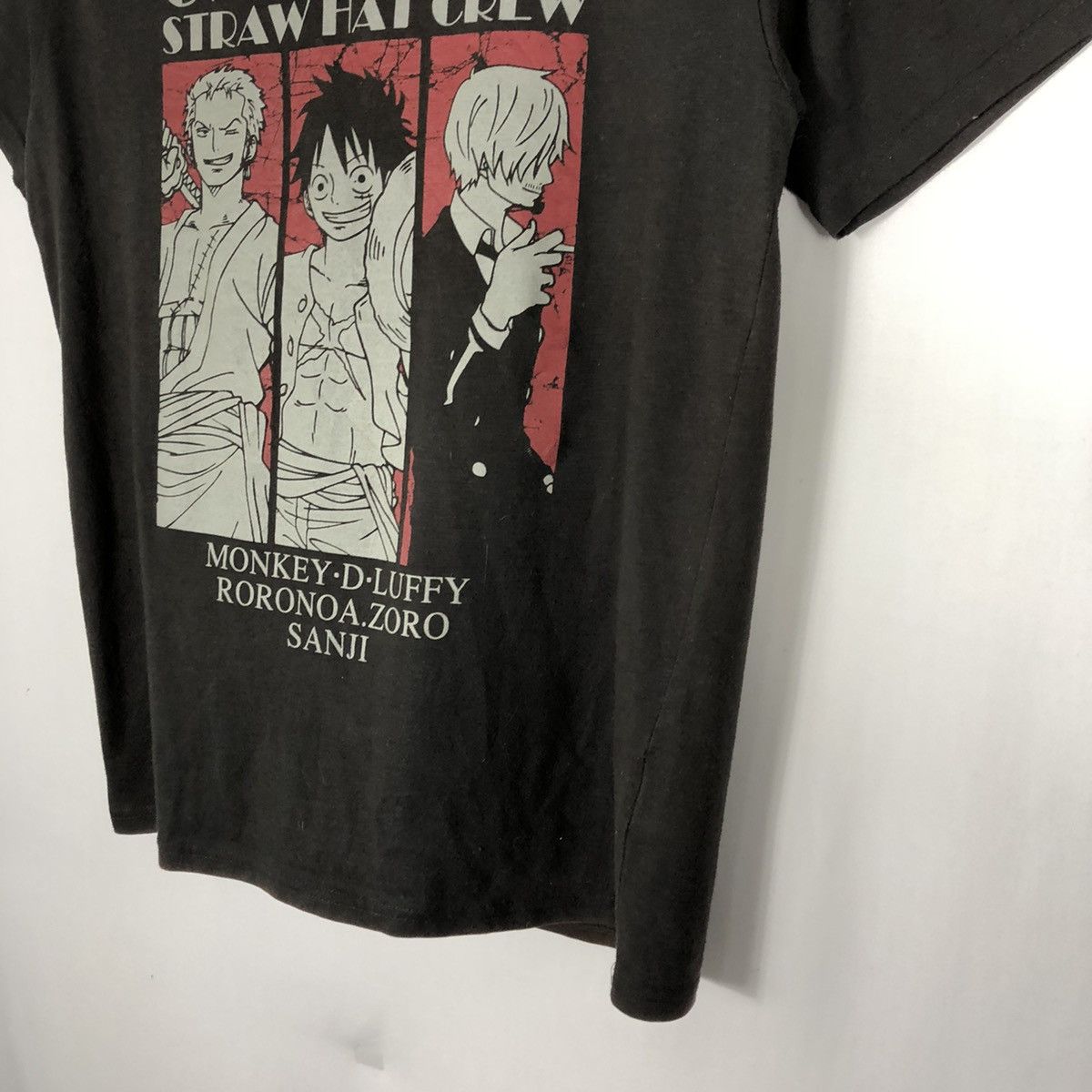 Anime × One Piece 🔥Rare🔥🇯🇵One Piece Luffy Zoro Sanji Promo Anime Tee Size US M / EU 48-50 / 2 - 6 Thumbnail