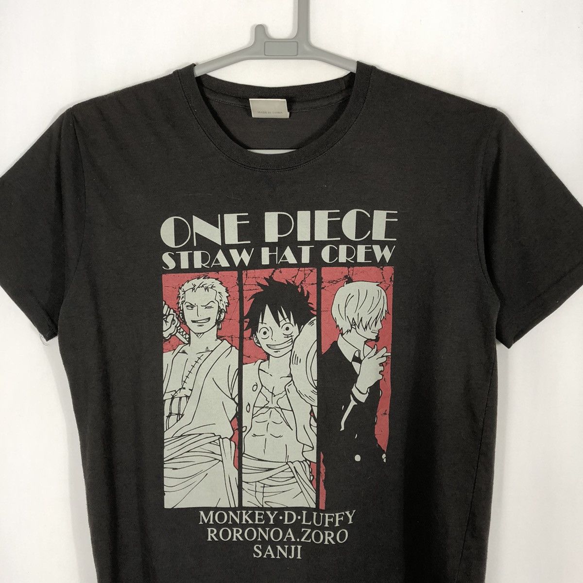 Anime × One Piece 🔥Rare🔥🇯🇵One Piece Luffy Zoro Sanji Promo Anime Tee Size US M / EU 48-50 / 2 - 2 Thumbnail